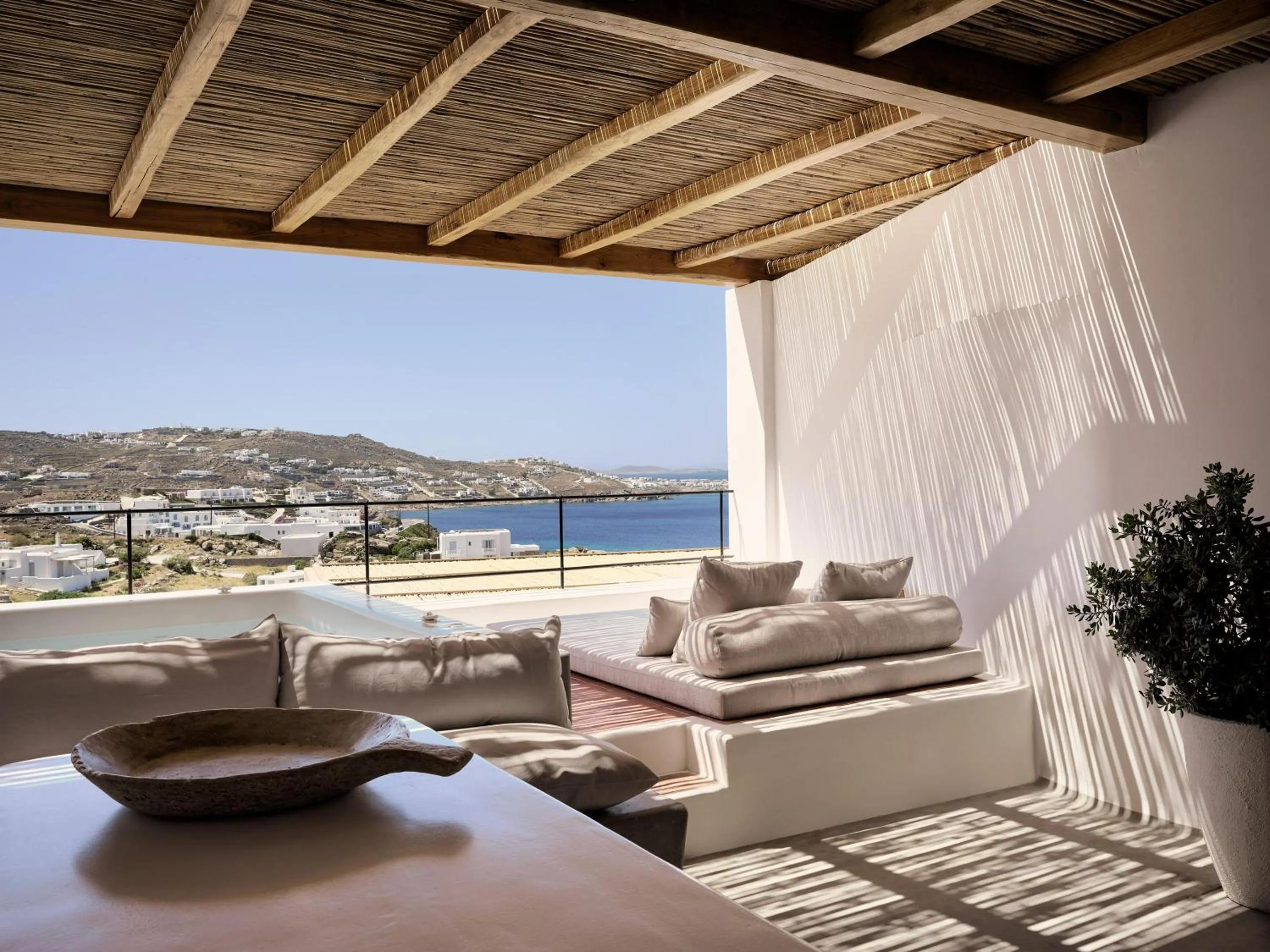 Photo of the whole room in Boheme Mykonos Town - Small Luxury Hotels of the World