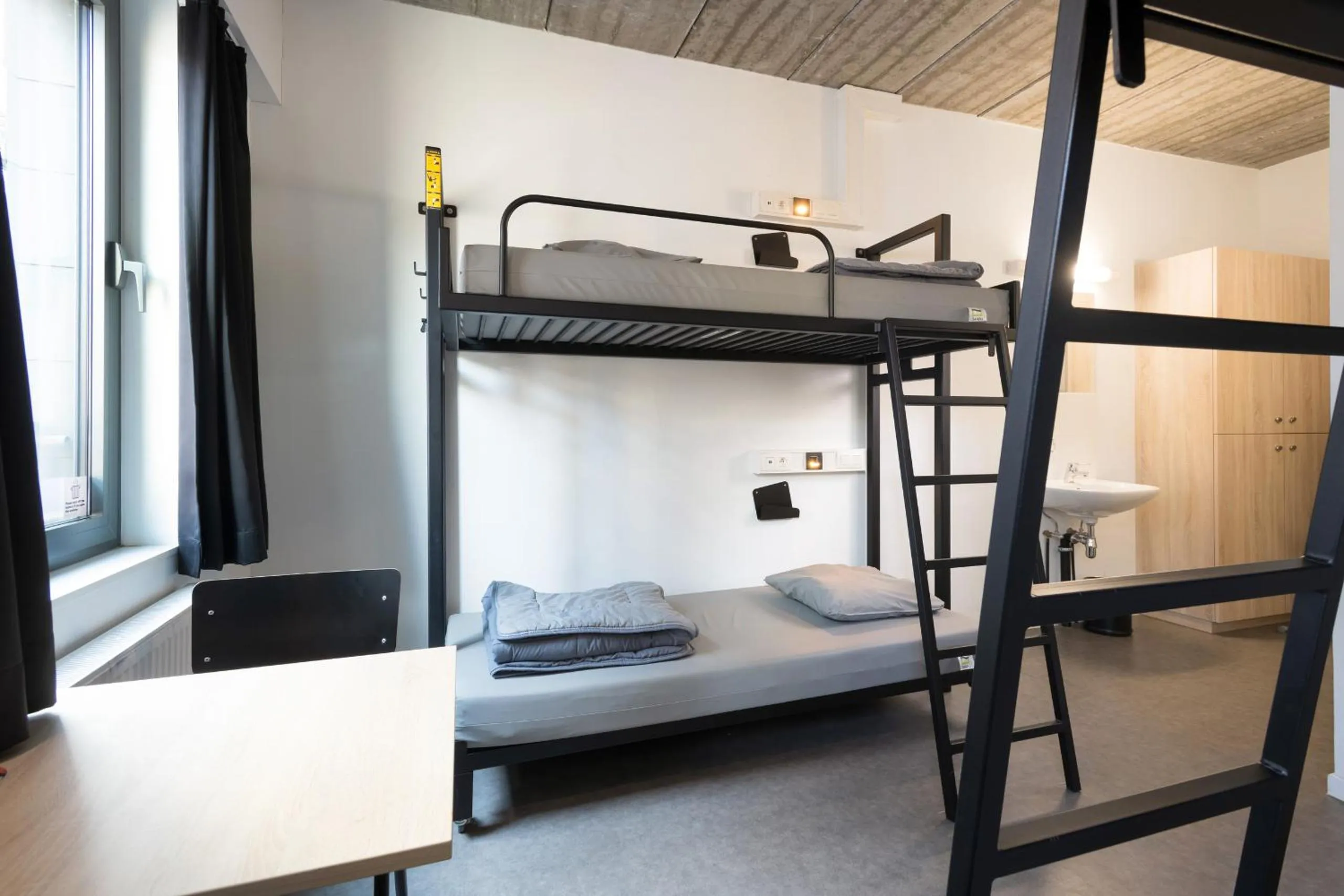 Bed in Auberge Jeunesse Charleroi Youth Hostel