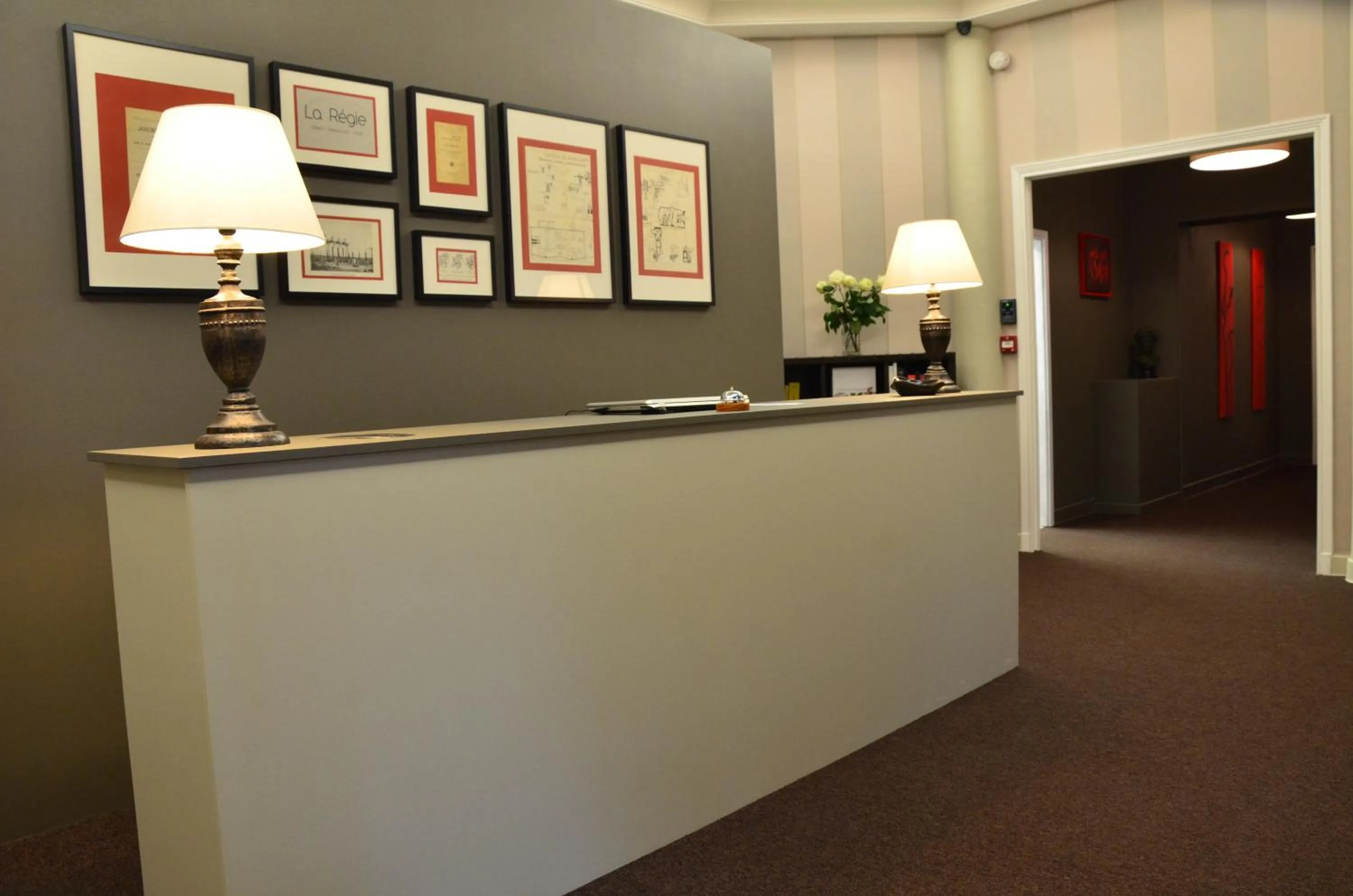 Lobby or reception in Hôtel la Régie