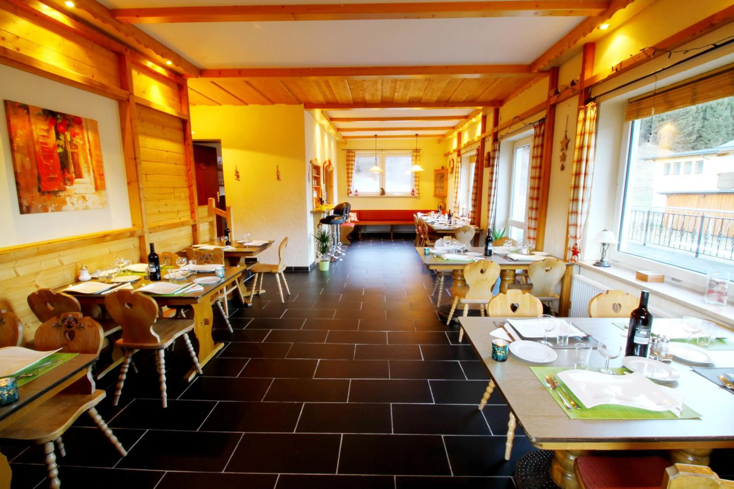 Restaurant/places to eat in Hotel Sonnleitn