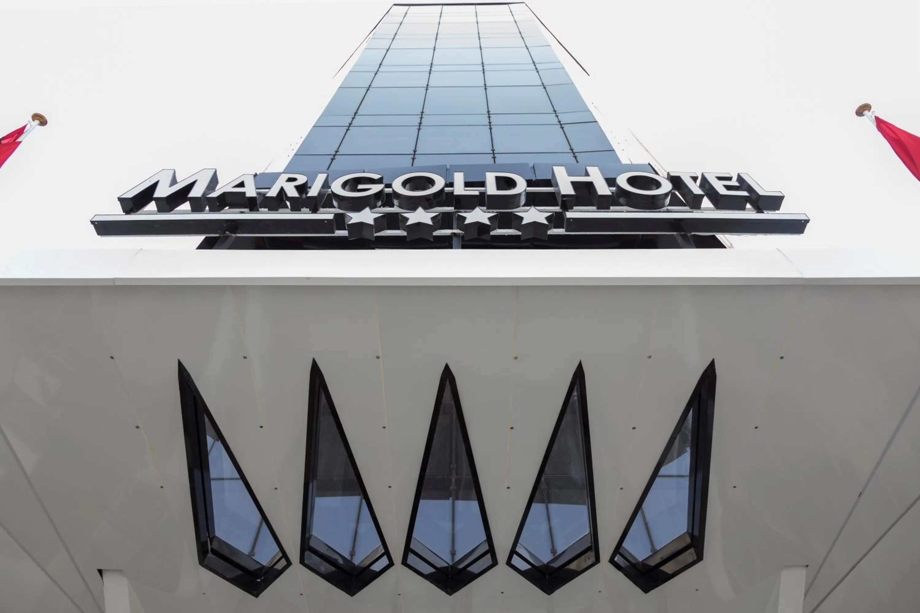 Property logo or sign in Marigold Hotel