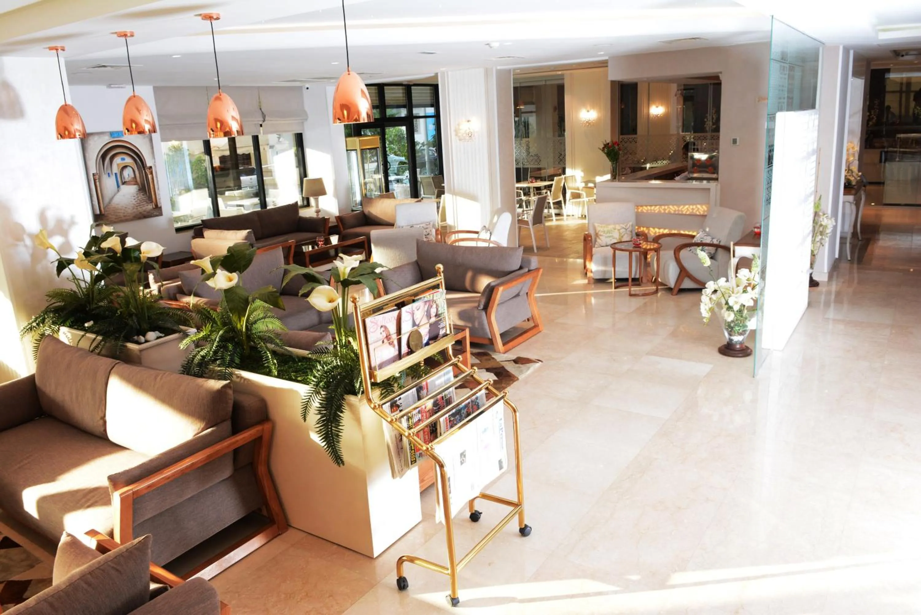 Living room in Marigold Hotel