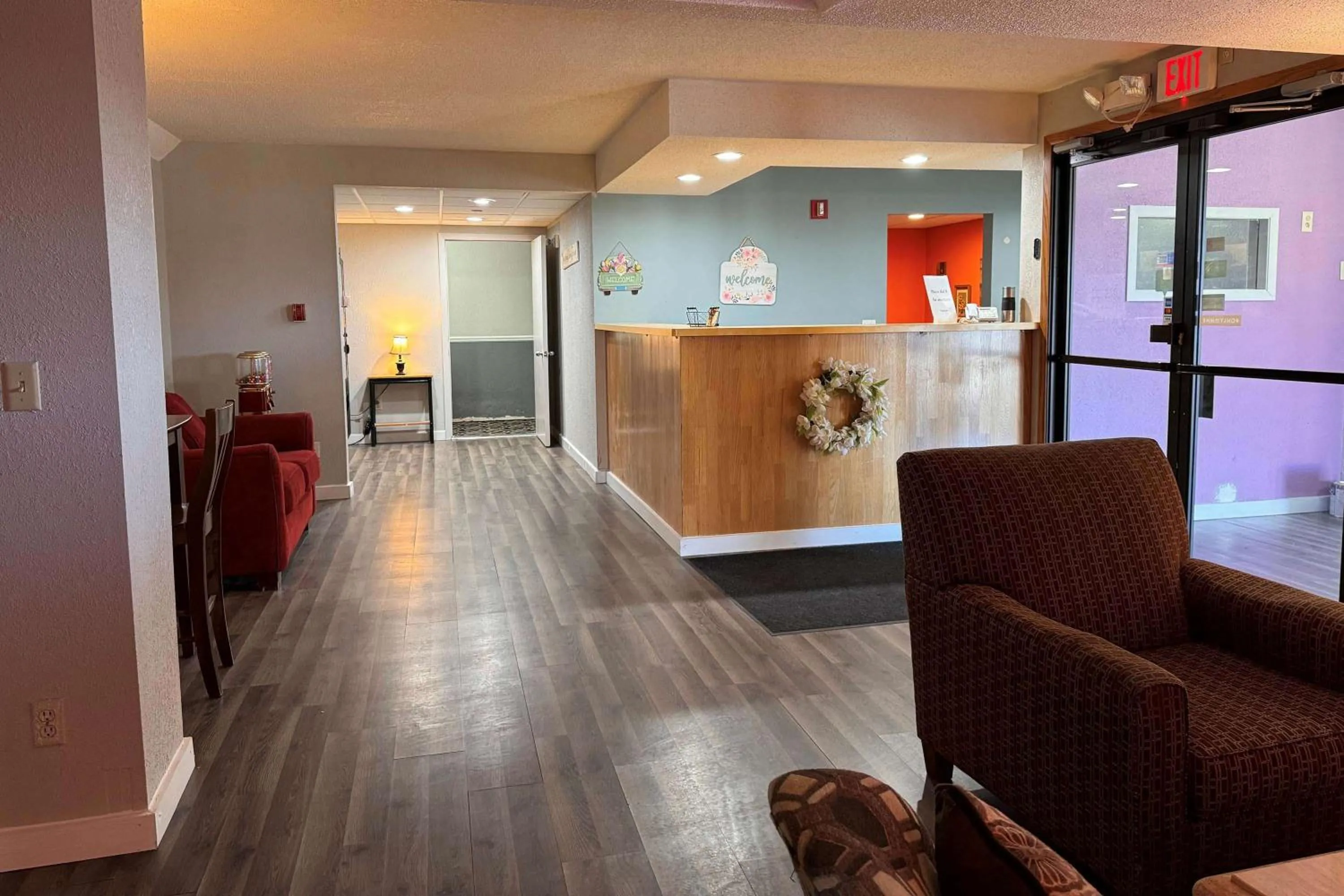 Lobby or reception in Sauk River Inn & Suites, a Travelodge by Wyndham