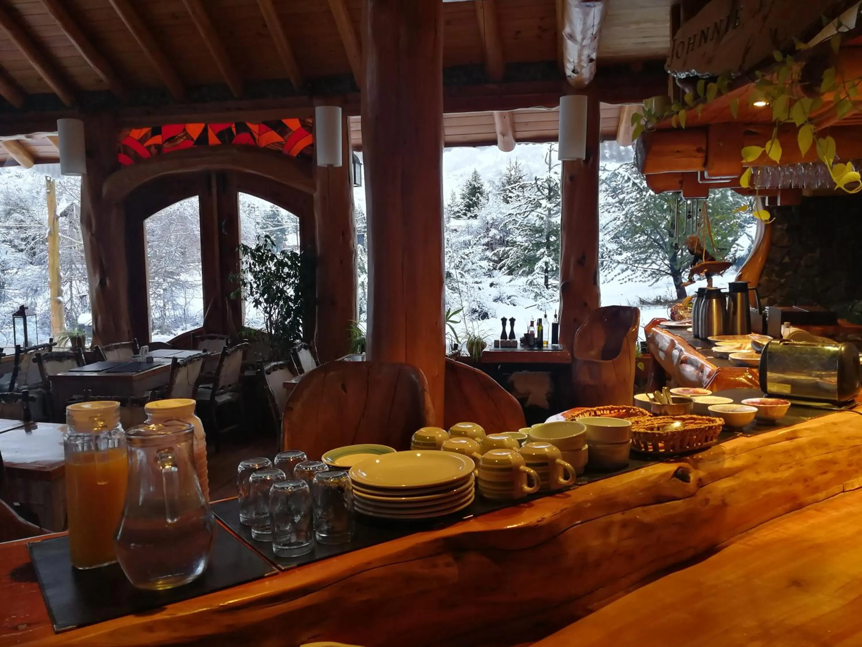 Breakfast in Hosteria Sudbruck