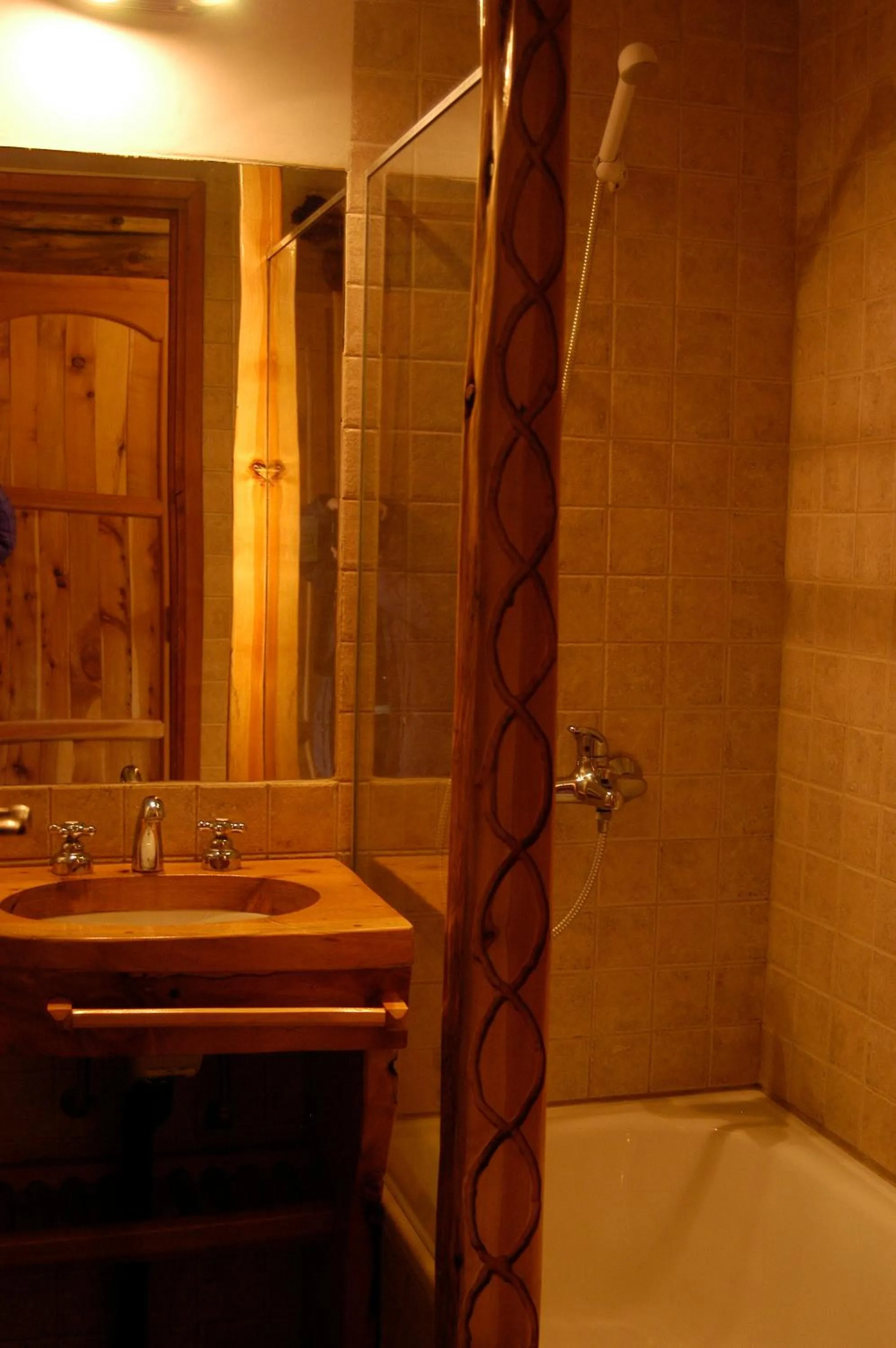 Bathroom in Hosteria Sudbruck