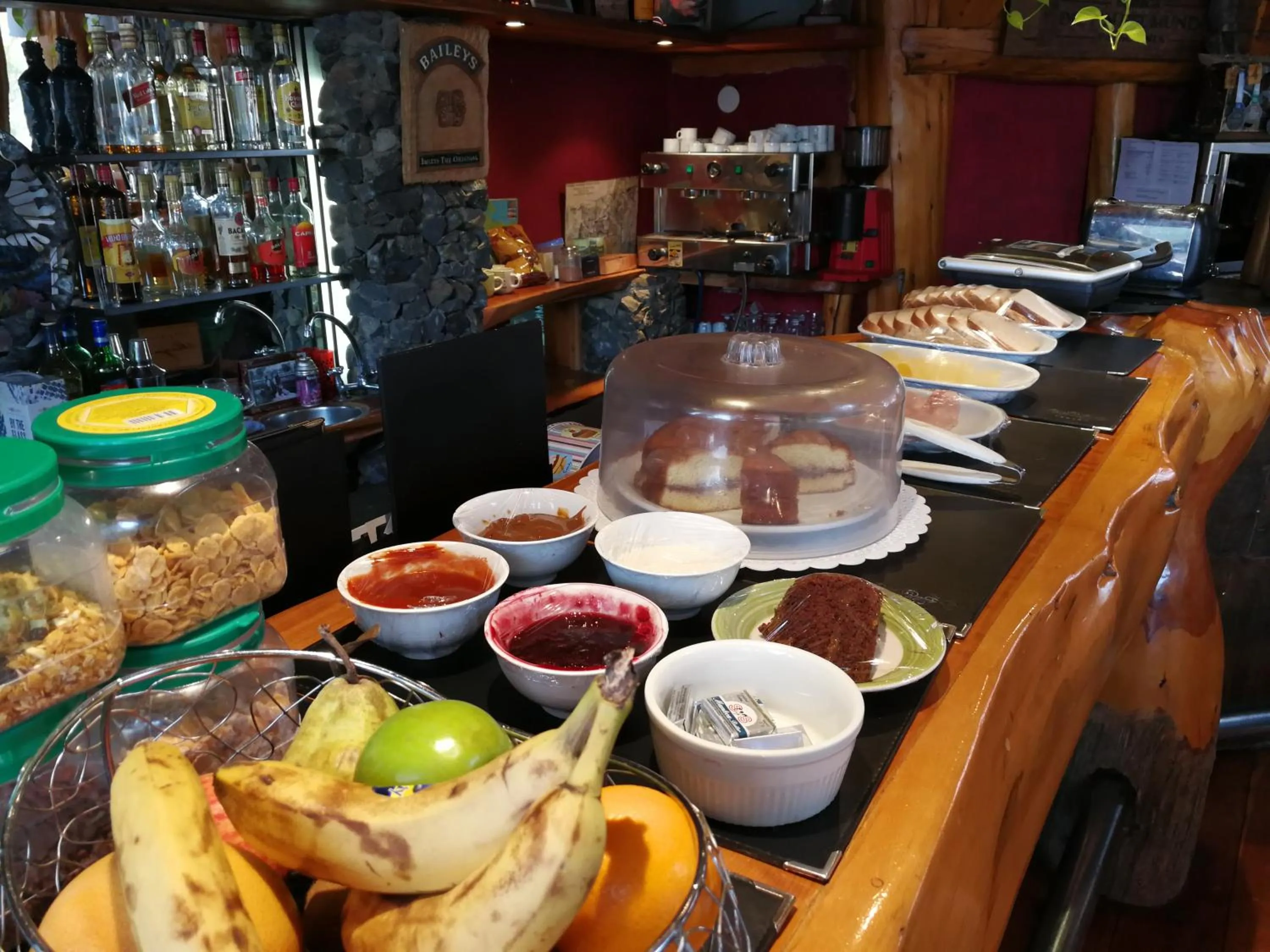 Breakfast in Hosteria Sudbruck