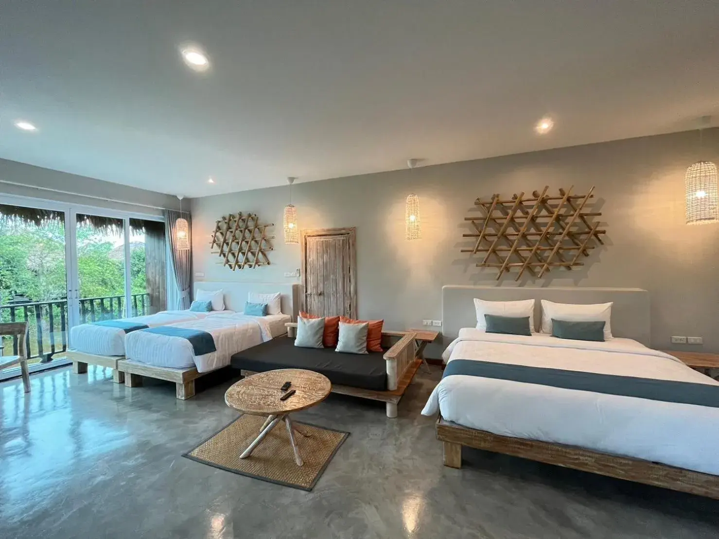 Family Room with Private Bathroom in Sripakpra Boutique Resort Phatthalung Family Room with Private Bathroom in Sripakpra Boutique Resort Phatthalung