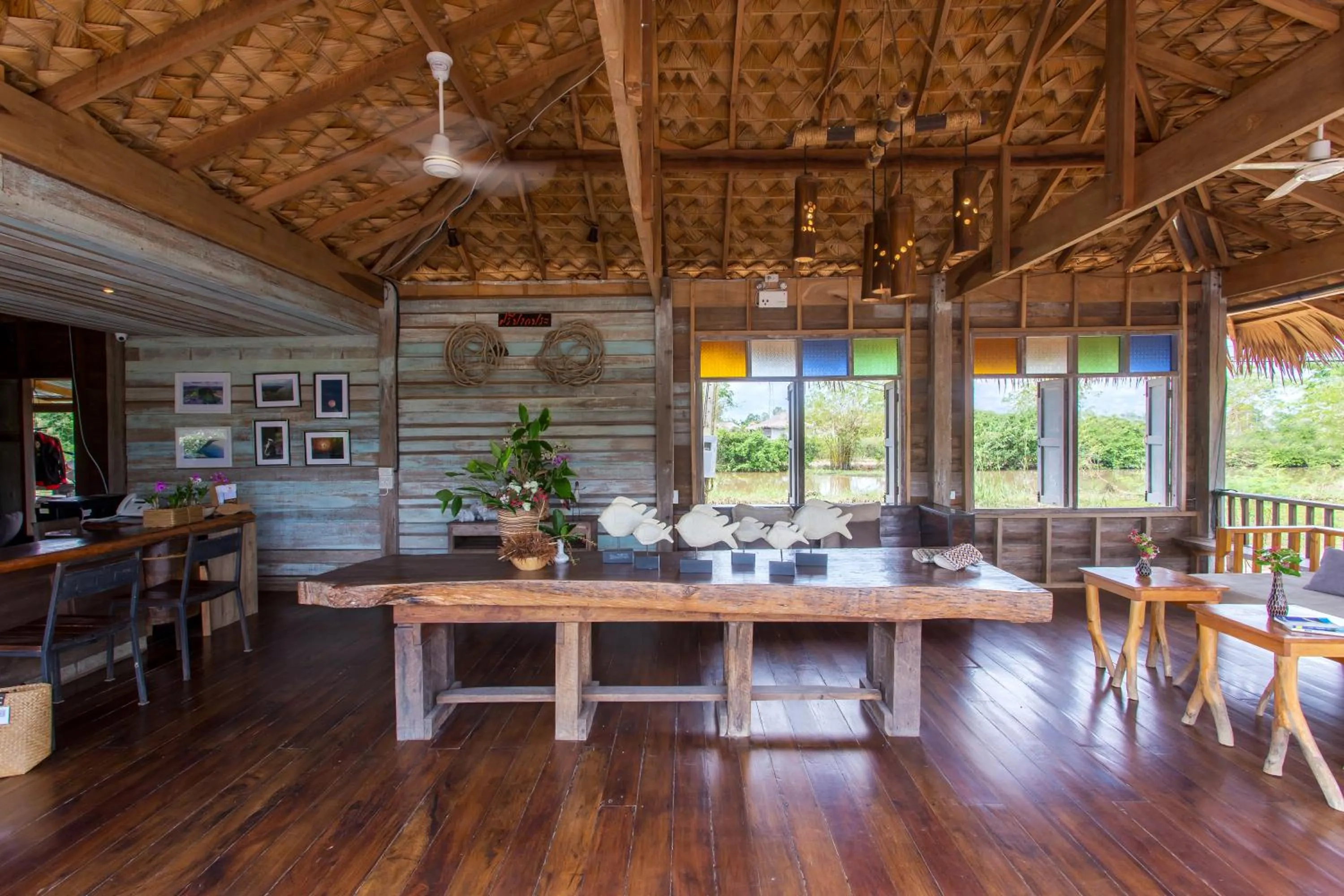 Lobby or reception in Sripakpra Boutique Resort Phatthalung