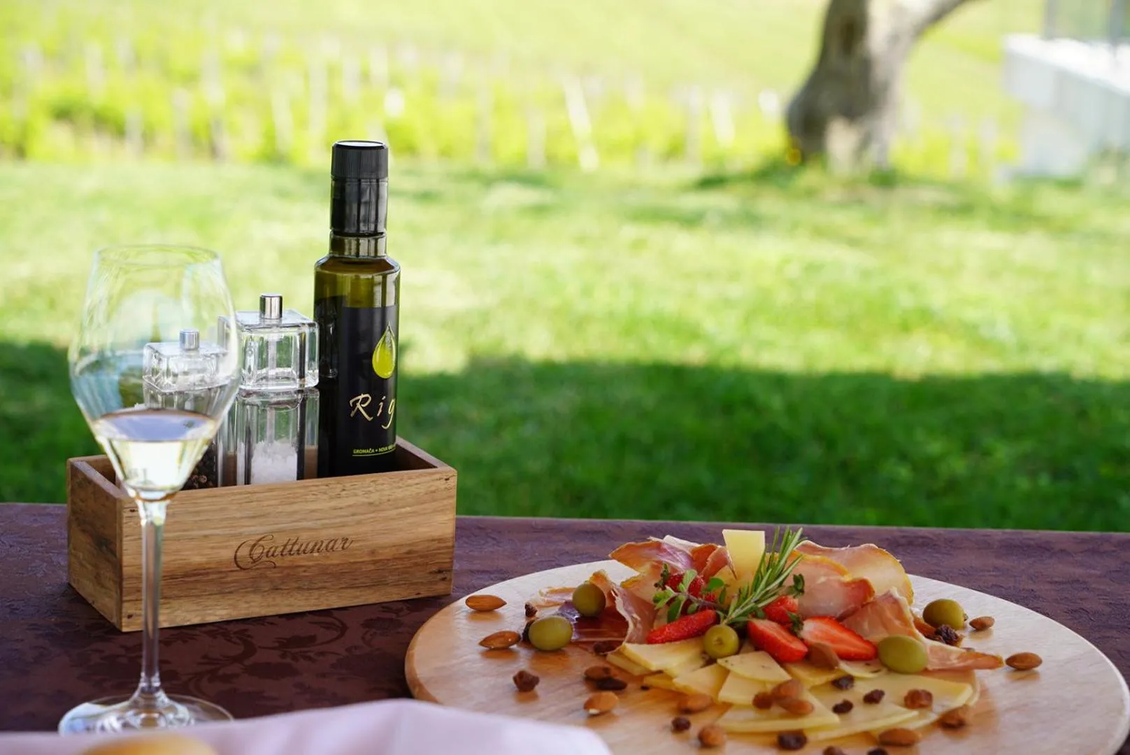 Garden in Wine Residence Cattunar