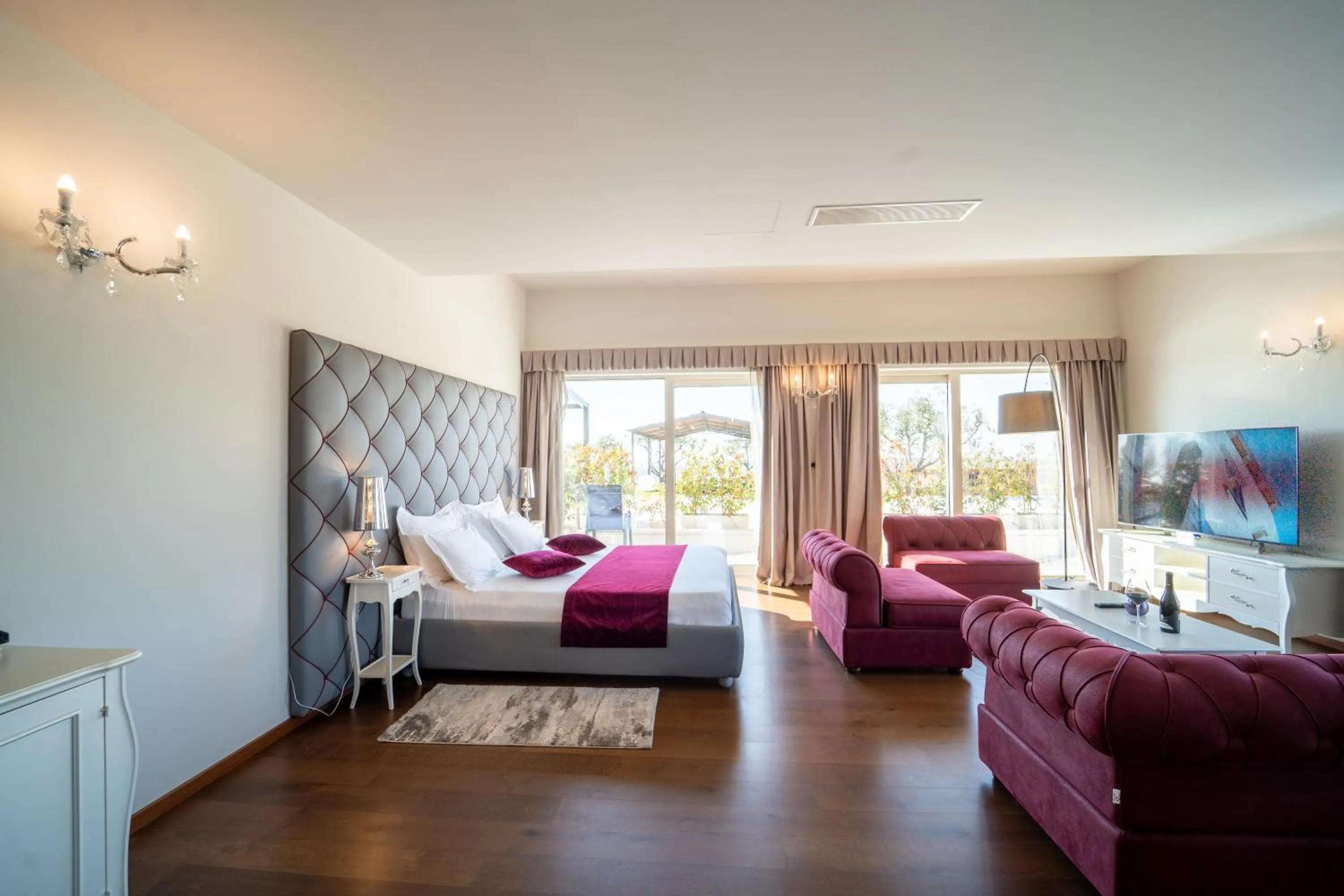 Bedroom, Bed in Wine Residence Cattunar