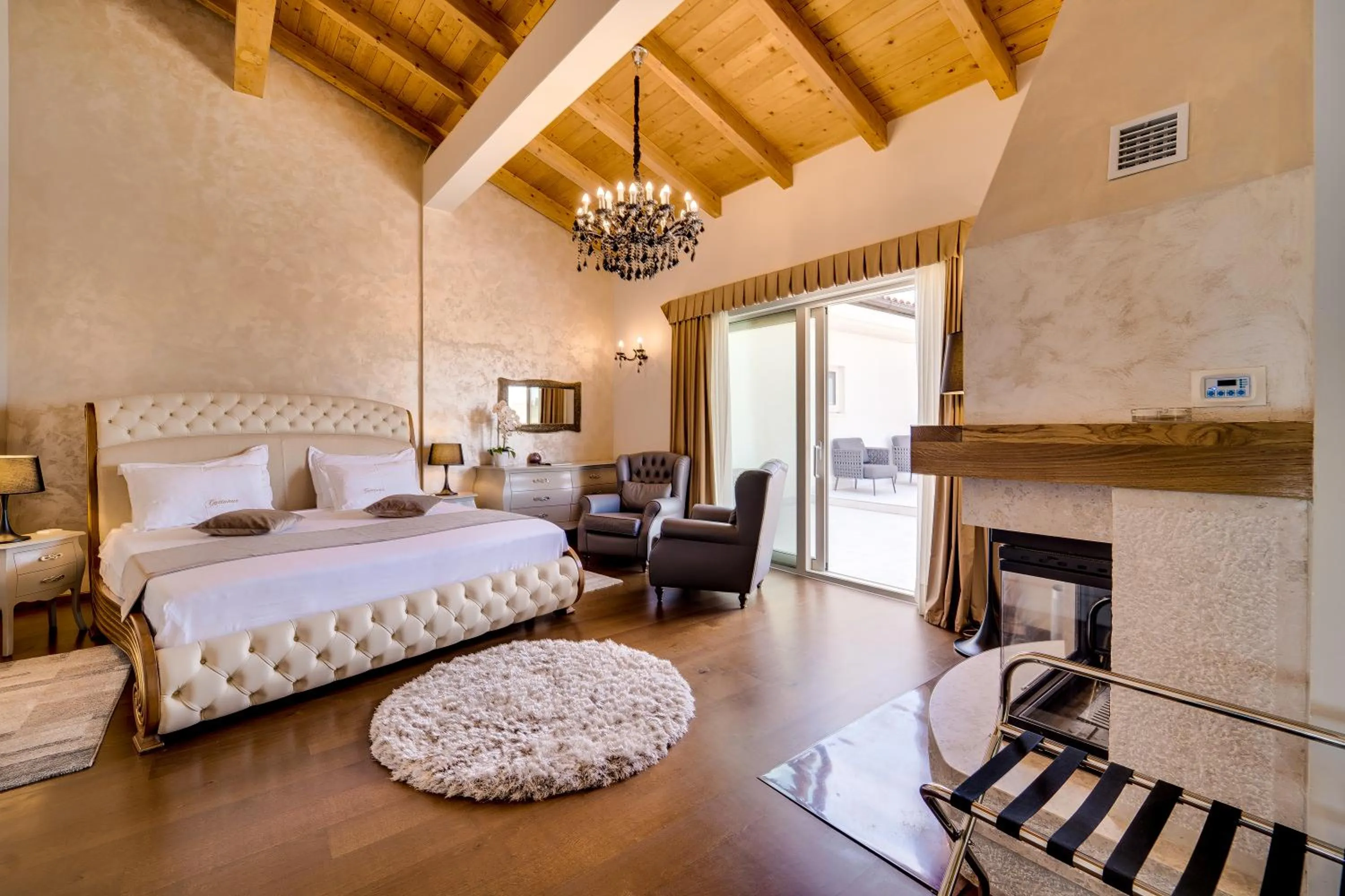 Bedroom, Bed in Wine Residence Cattunar