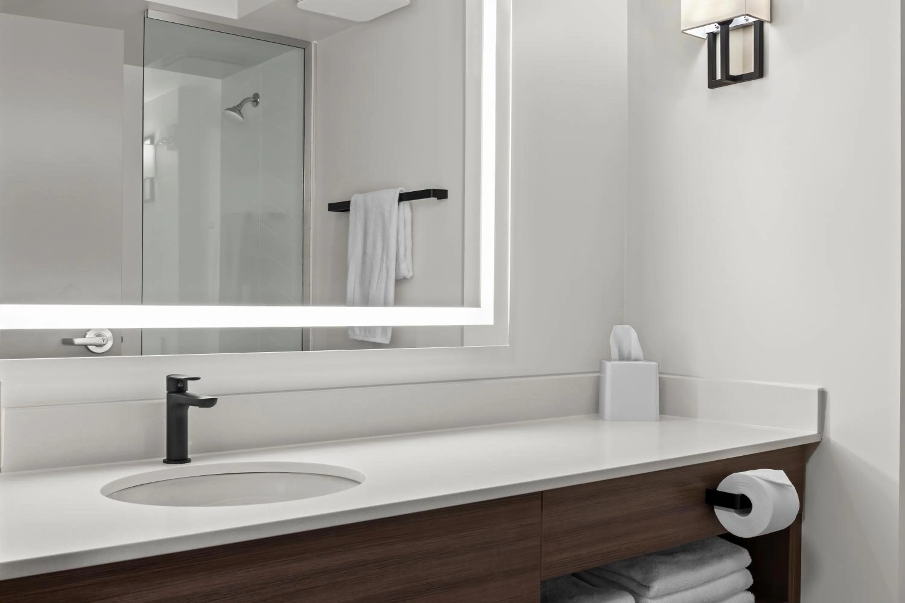 Bathroom in Days Inn by Wyndham Steinbach