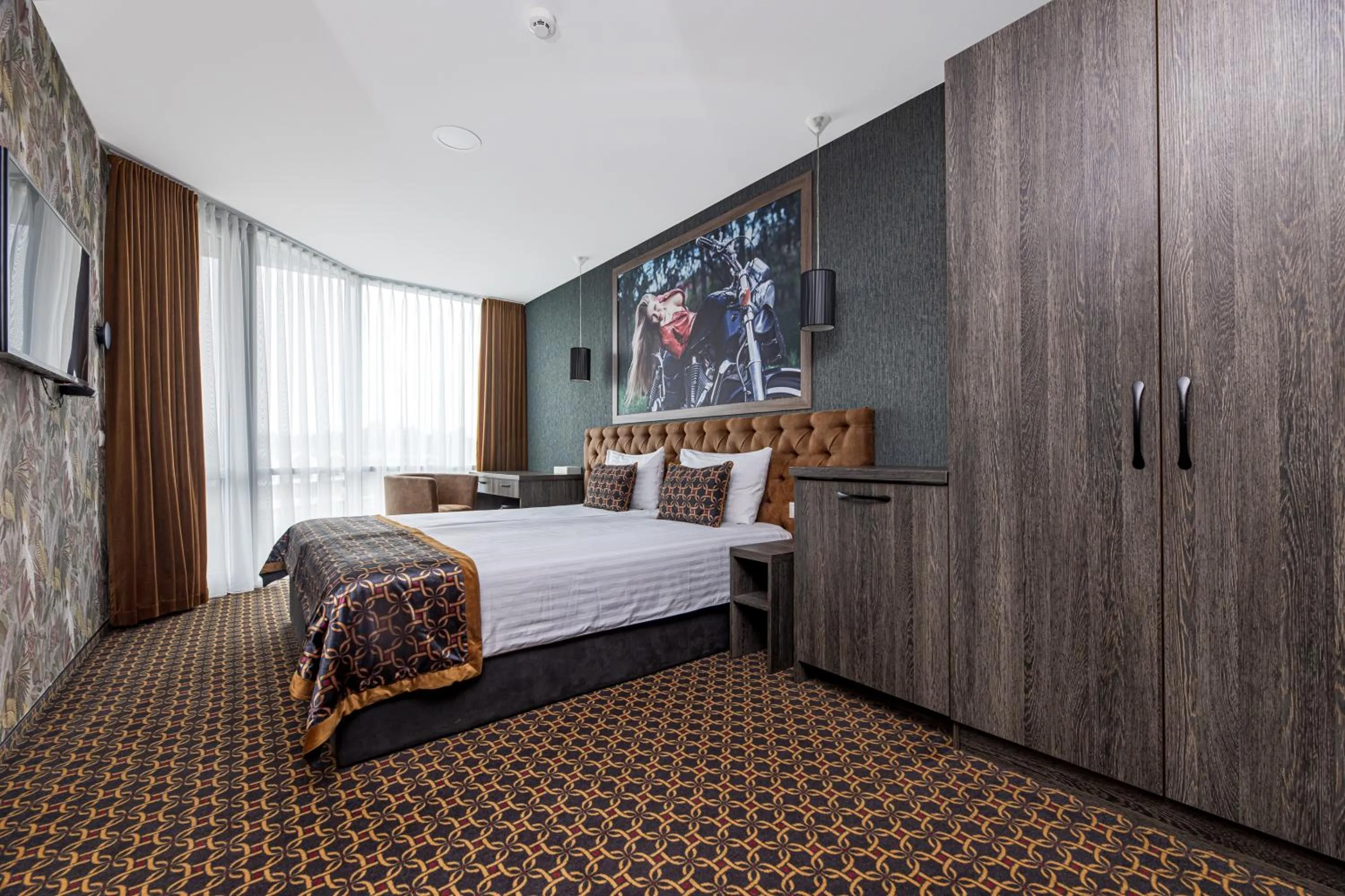 Bed in Resort Hotel Elija