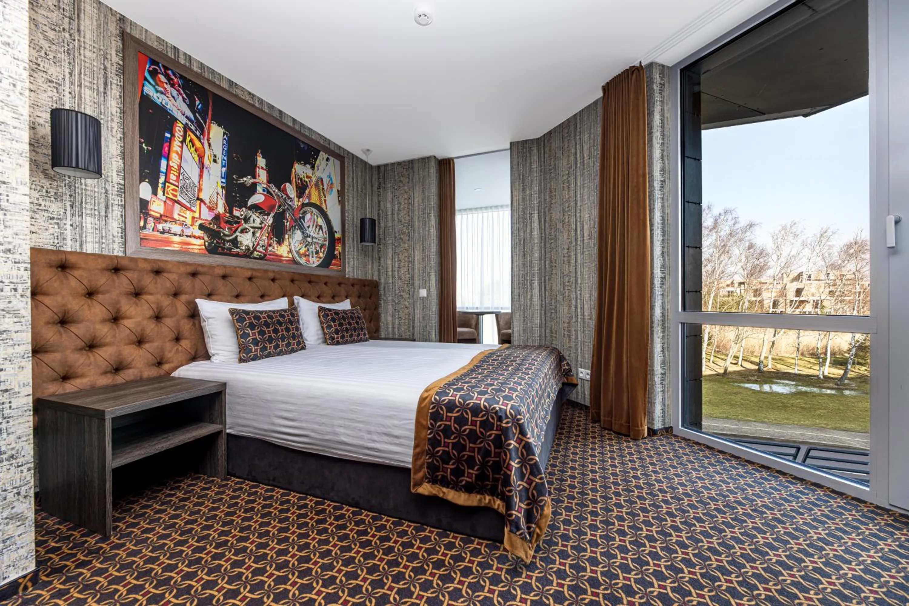 Bed in Resort Hotel Elija