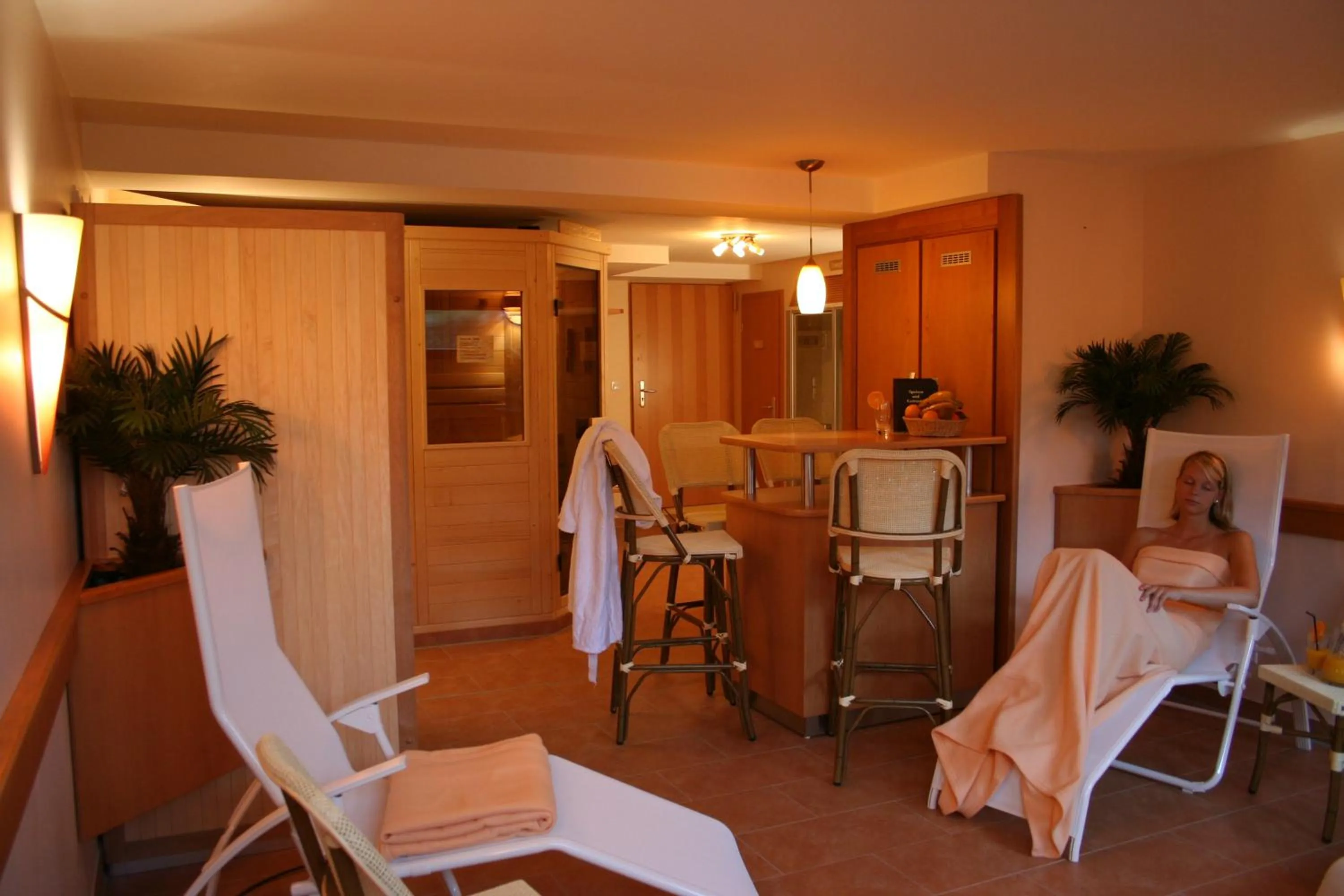 Sauna in Hotel Land-gut-Hotel Wahlde