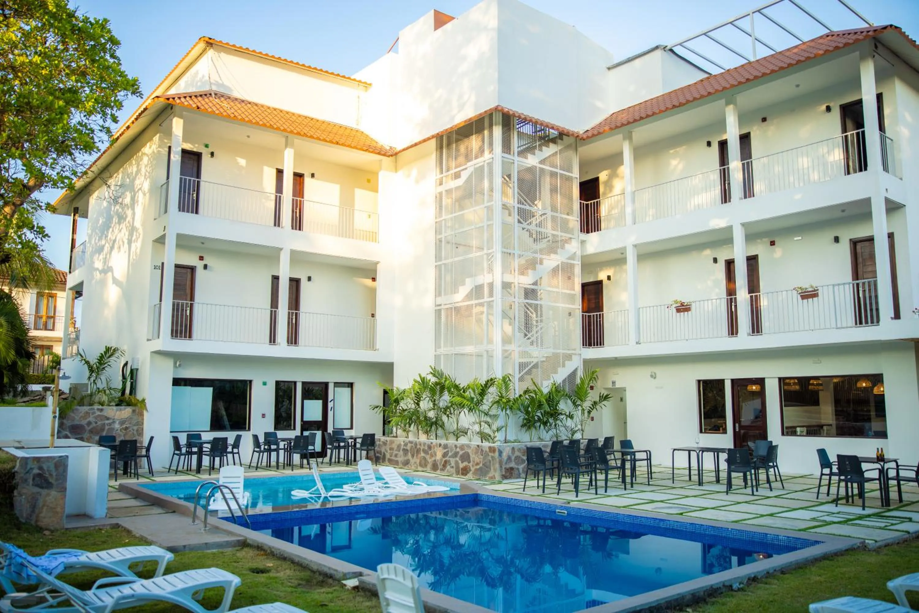 Property building in Hotel Pedasí Nature Paradise