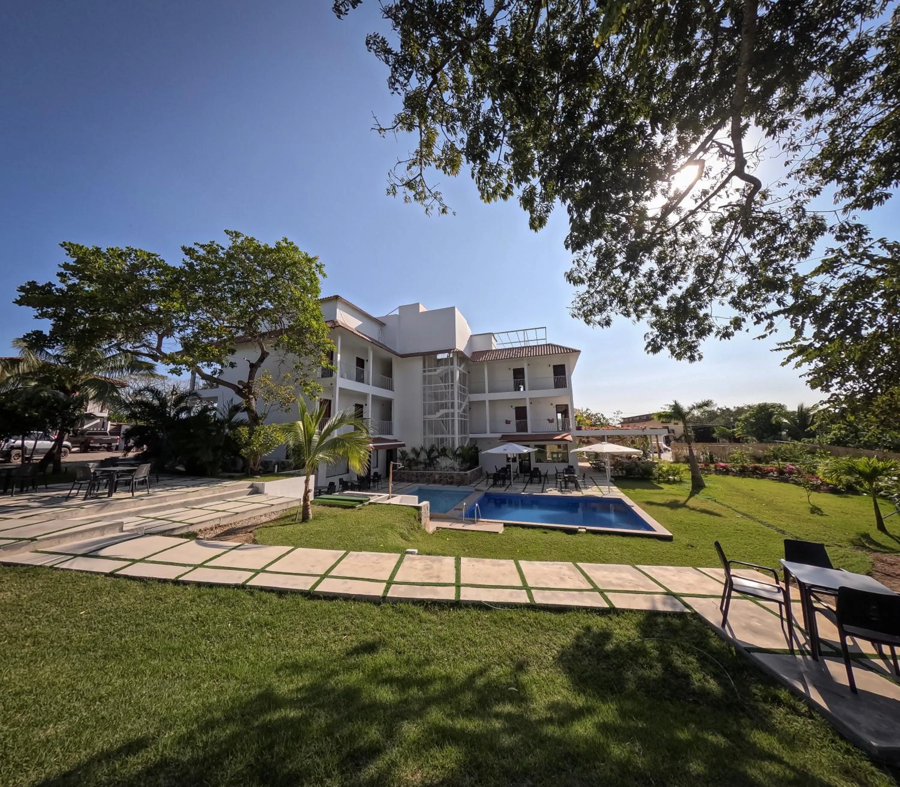 Property building in Hotel Pedasí Nature Paradise