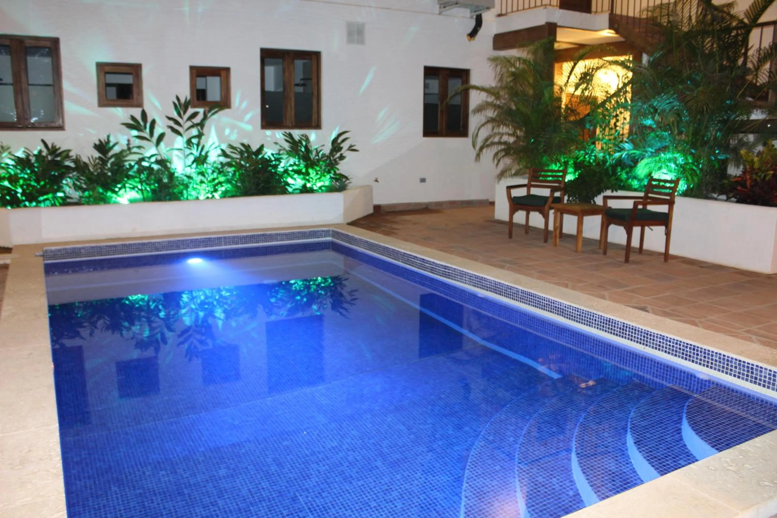 Pool view in Hotel Pedasí Nature Paradise