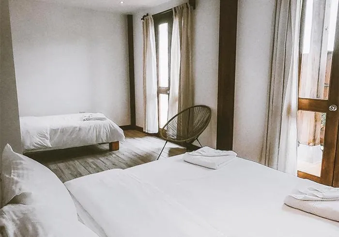 Bedroom, Bed in Hotel Pedasí Nature Paradise