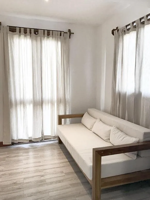 Living room, Bed in Hotel Pedasí Nature Paradise