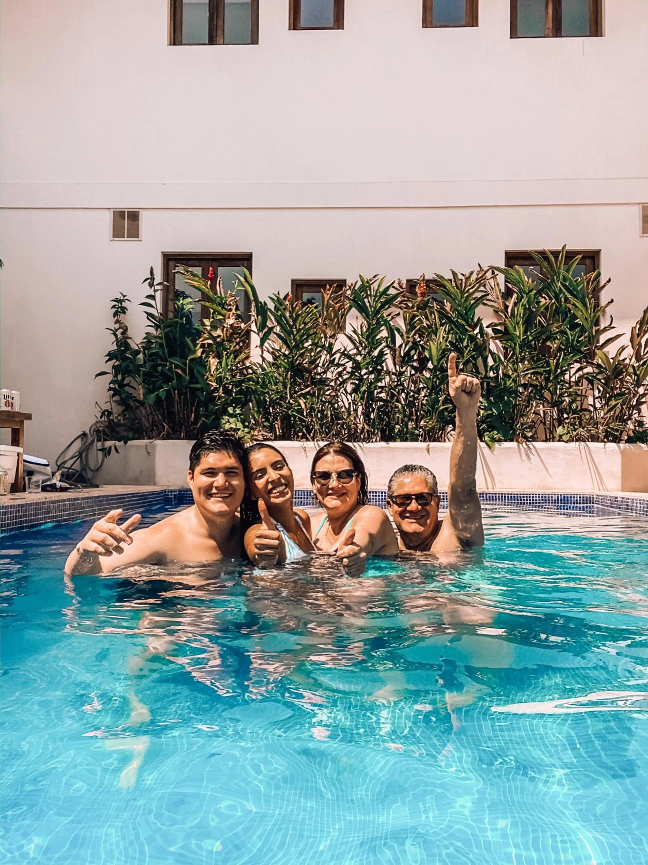 Swimming pool in Hotel Pedasí Nature Paradise