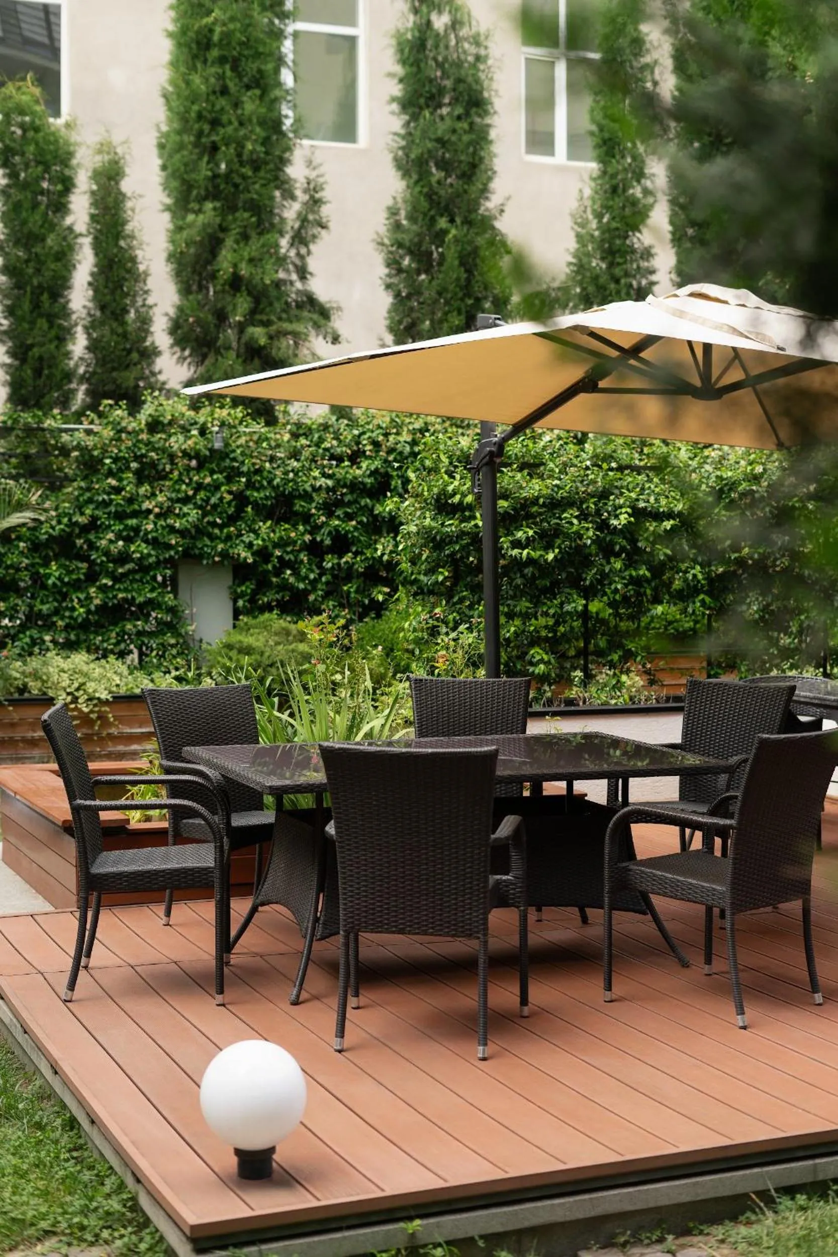 Garden in Sephia Hotel