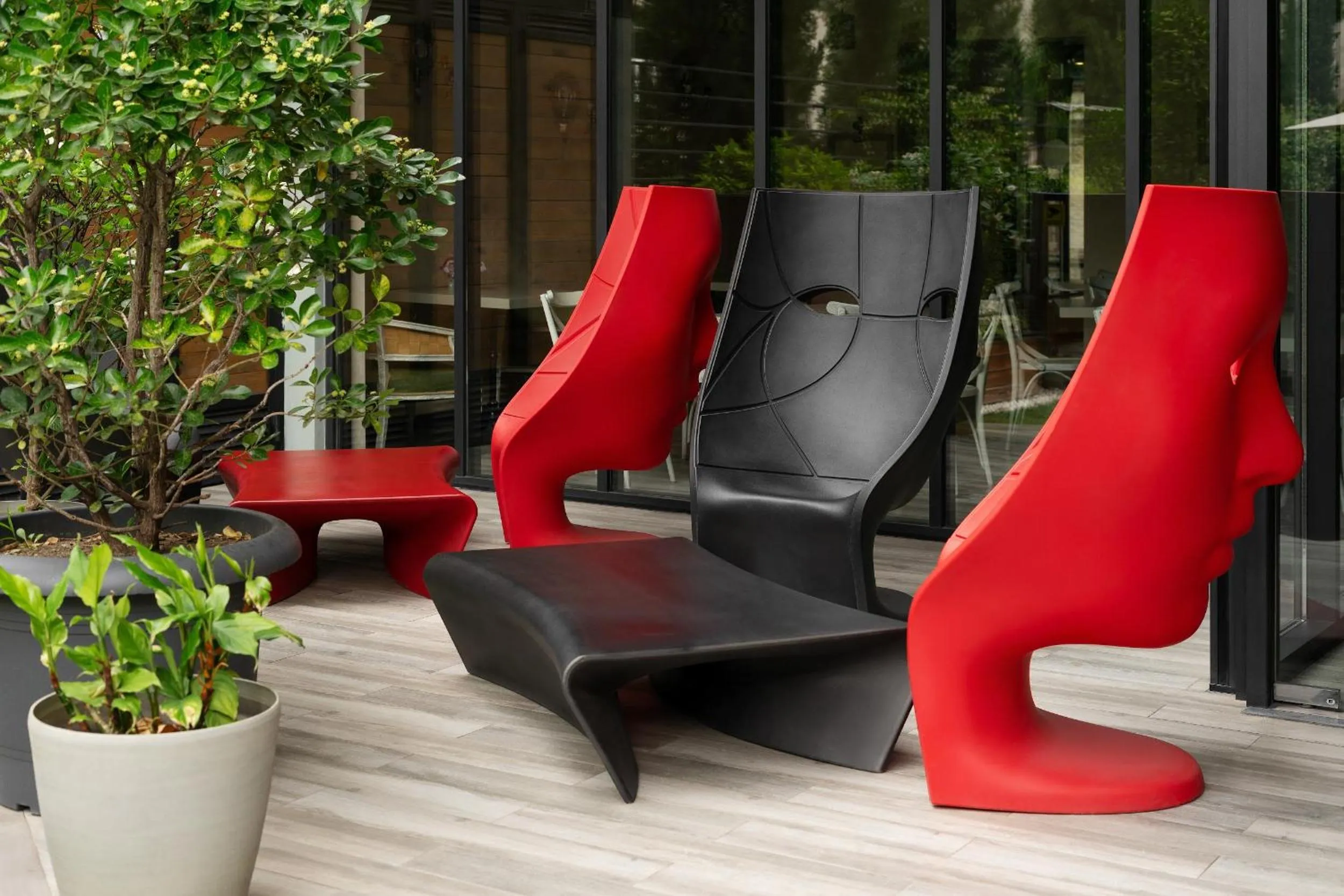 Garden in Sephia Hotel