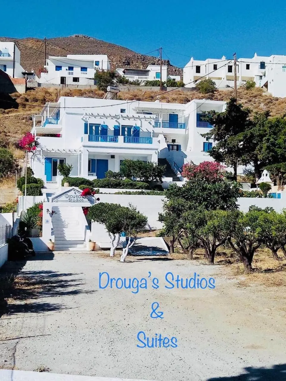 Property building in Drouga's Studios & Suites Astypalaia Greece