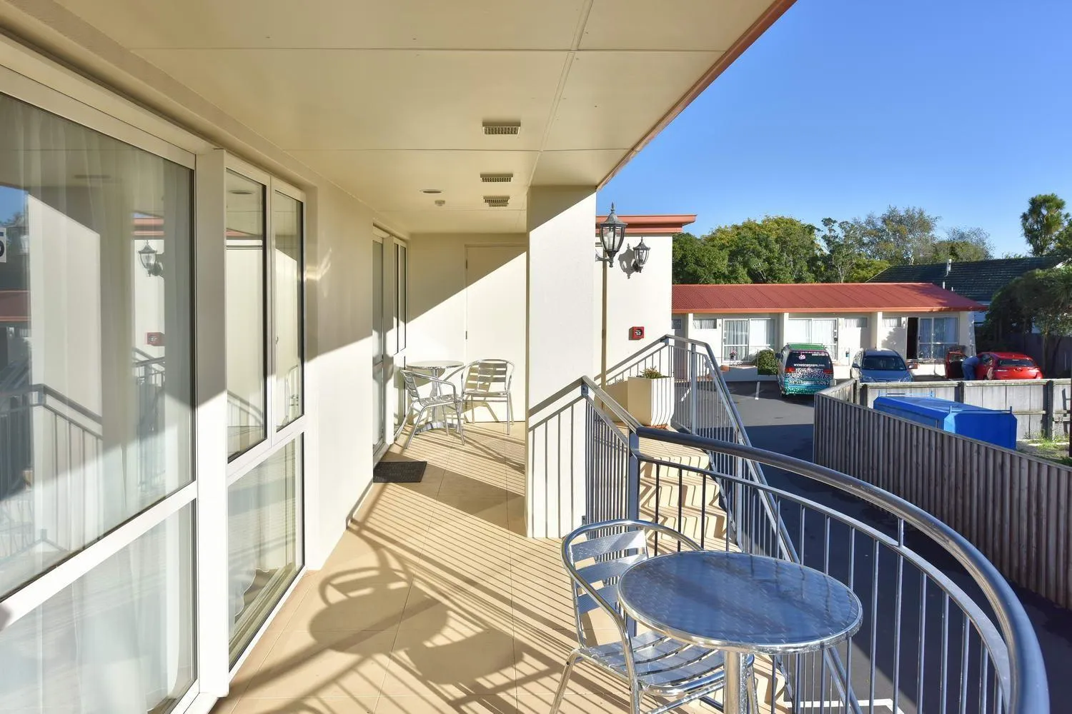 Balcony/Terrace in Northcote Motor Lodge