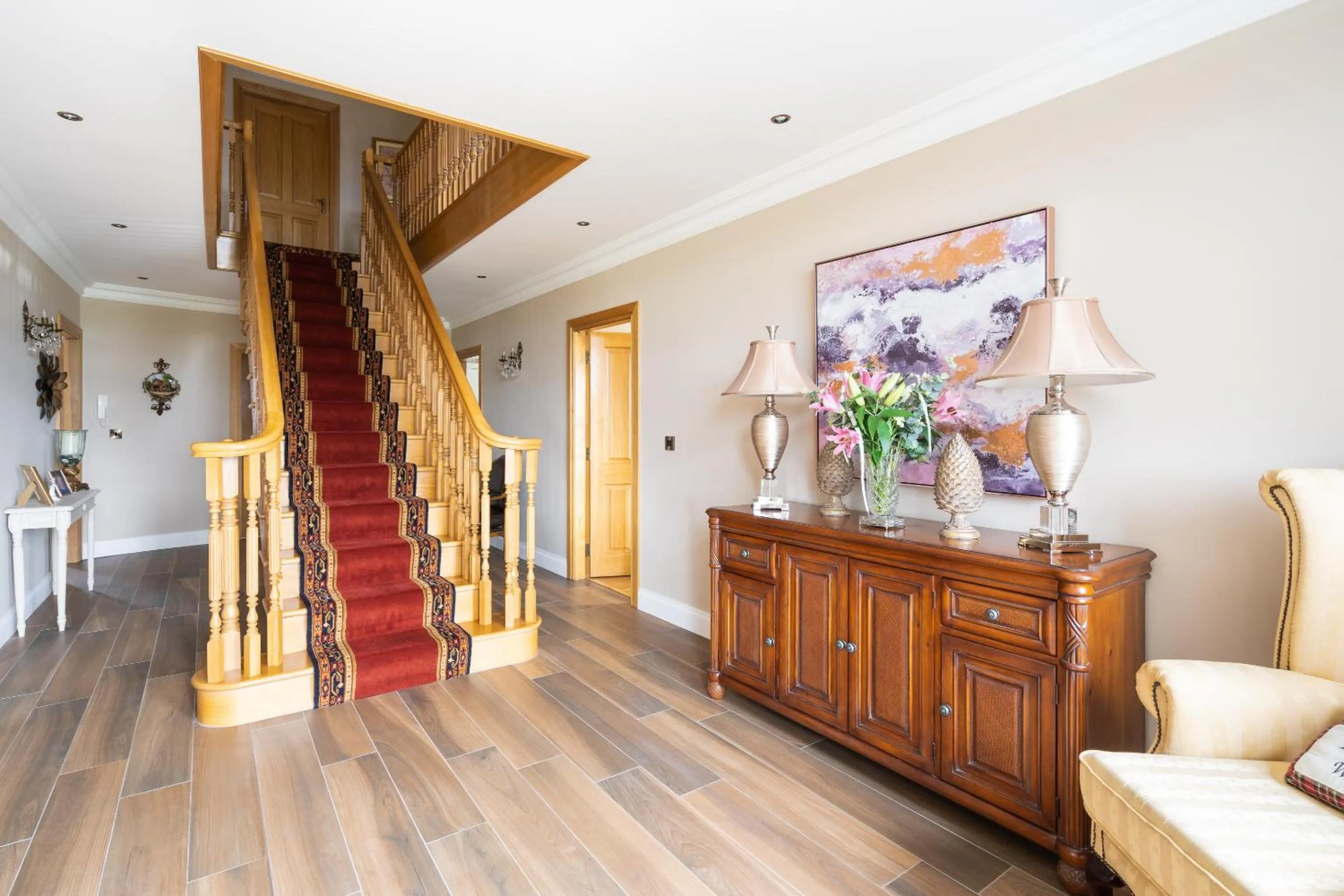 Lobby or reception in Drum Manor