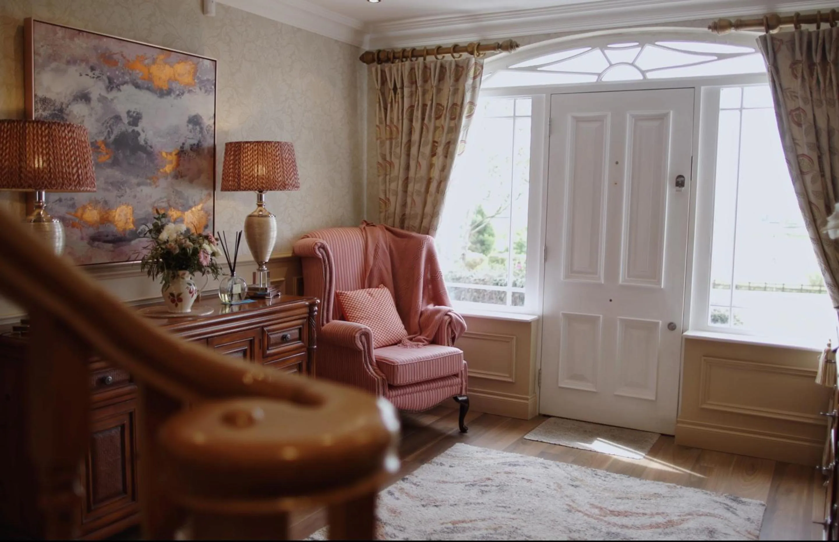 Lobby or reception in Drum Manor