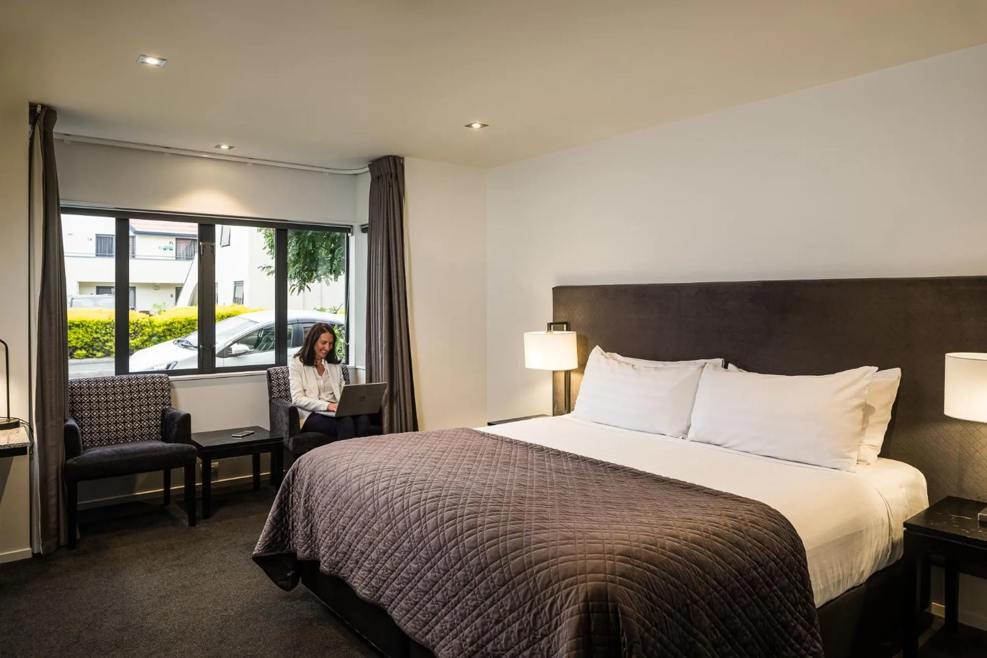 Bedroom, Bed in Carnmore Chateau Marlborough