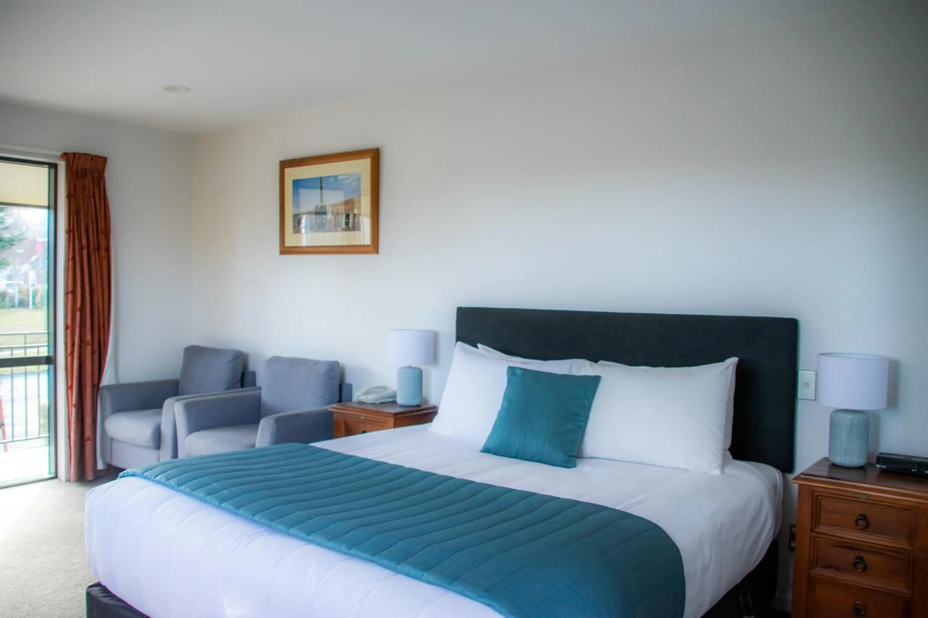 Bed in Carrick Lodge Motel