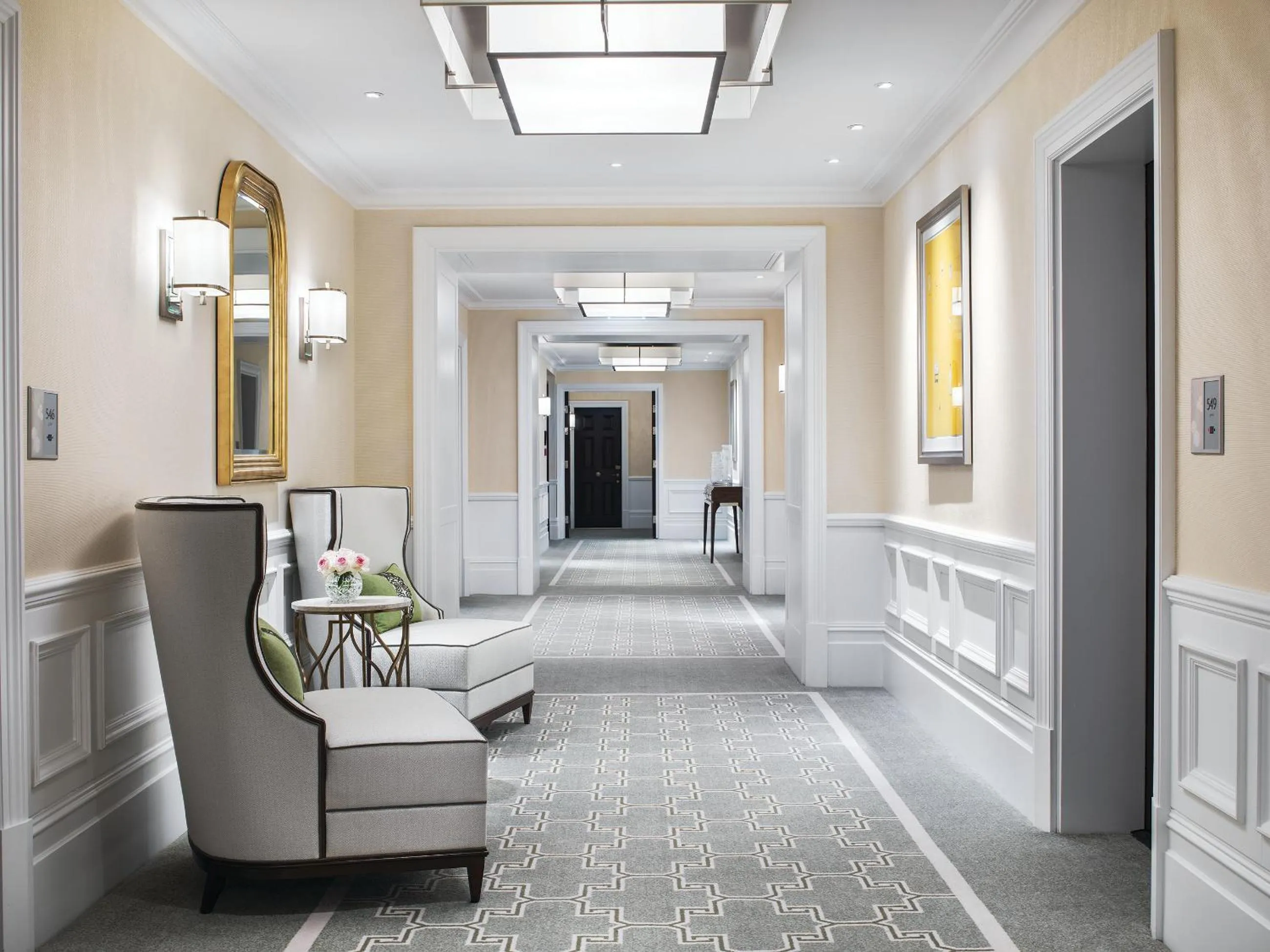 On site in The Langham London