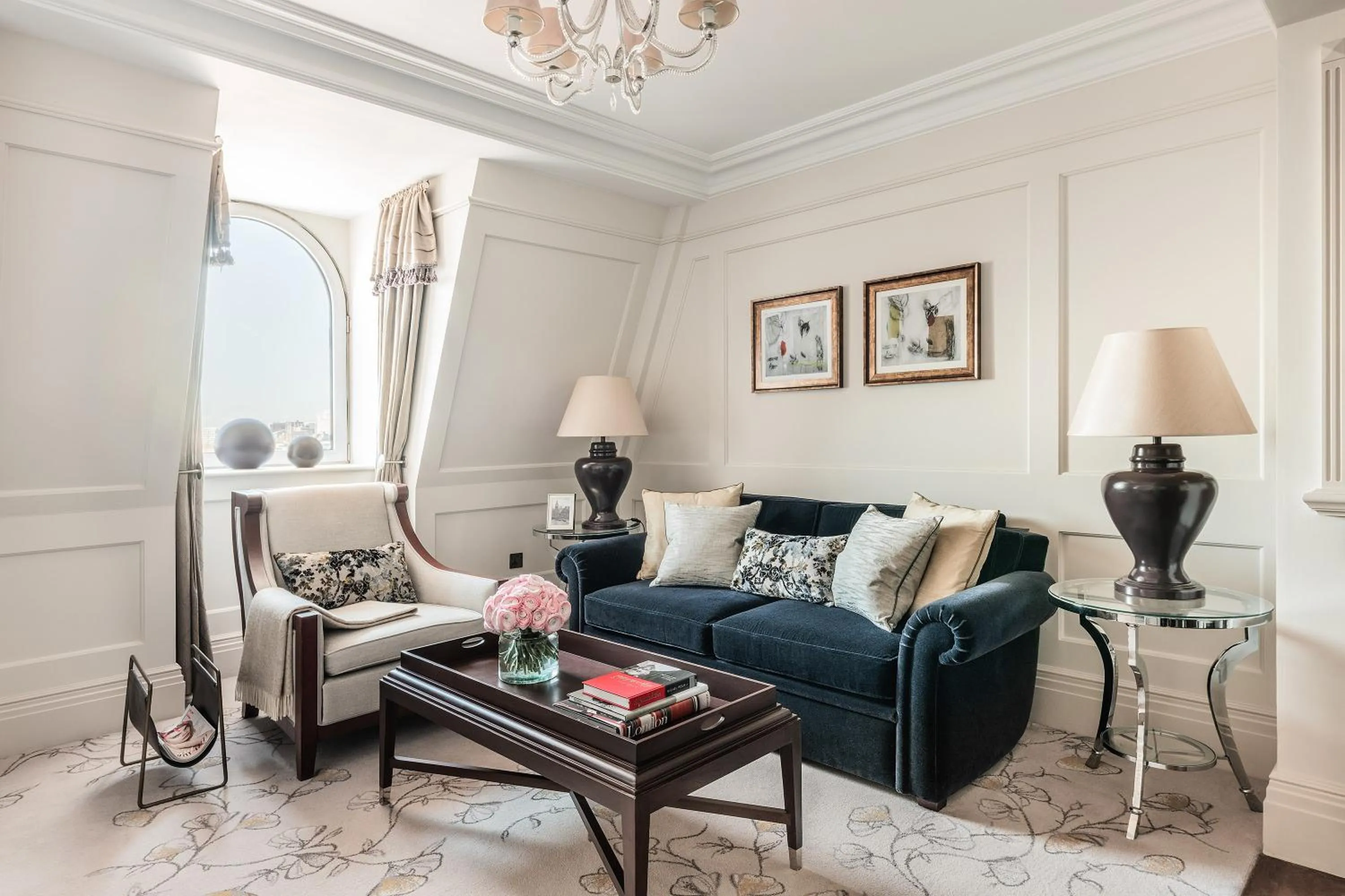 Living room in The Langham London