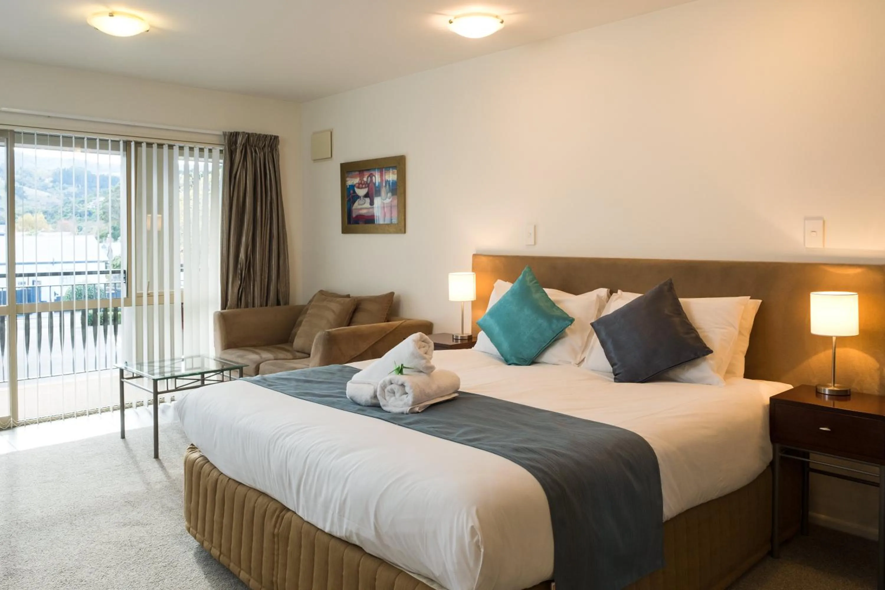 Bedroom, Bed in Tresori Motor Lodge