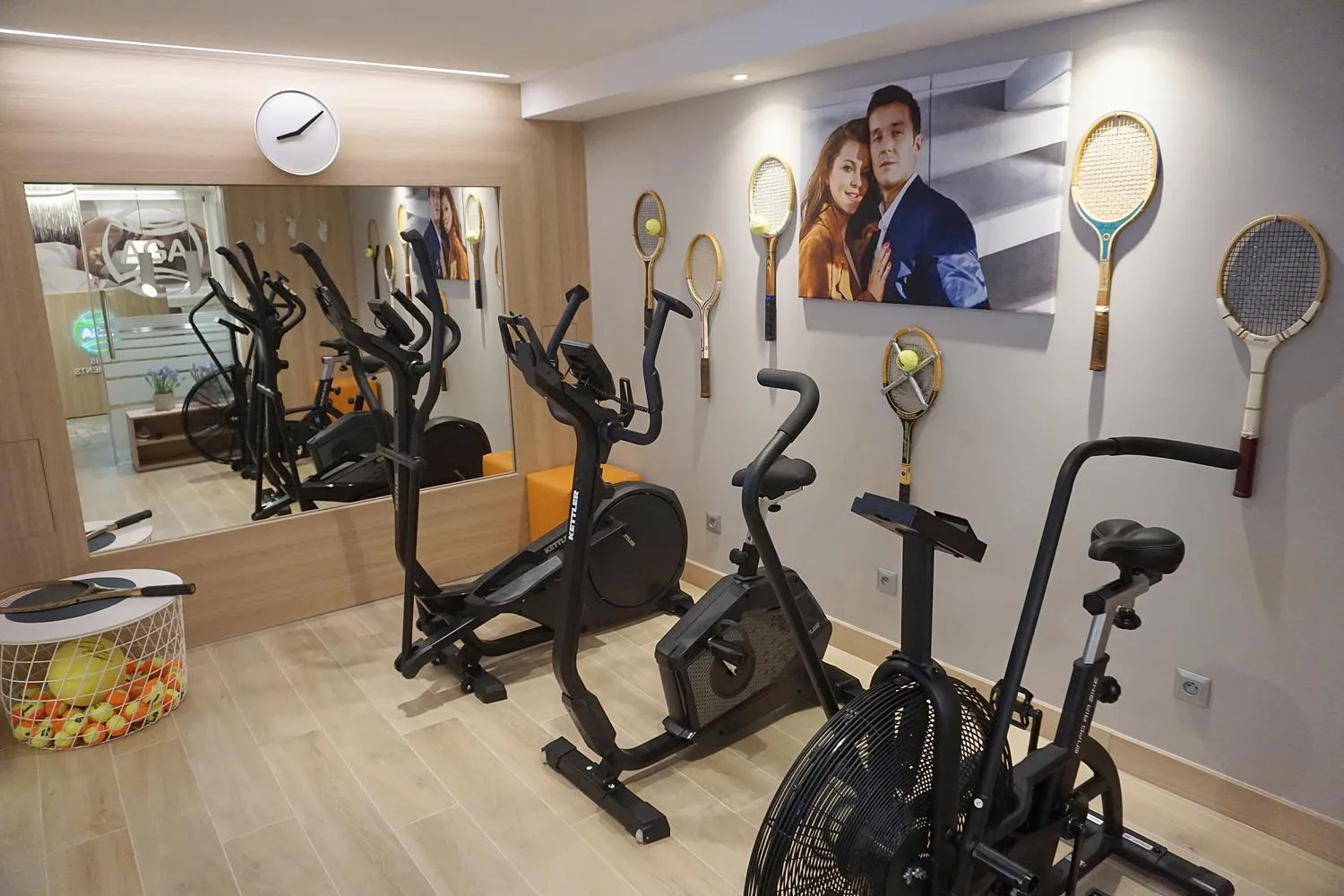 Activities in AGA Tenis Apartments by Radwańska