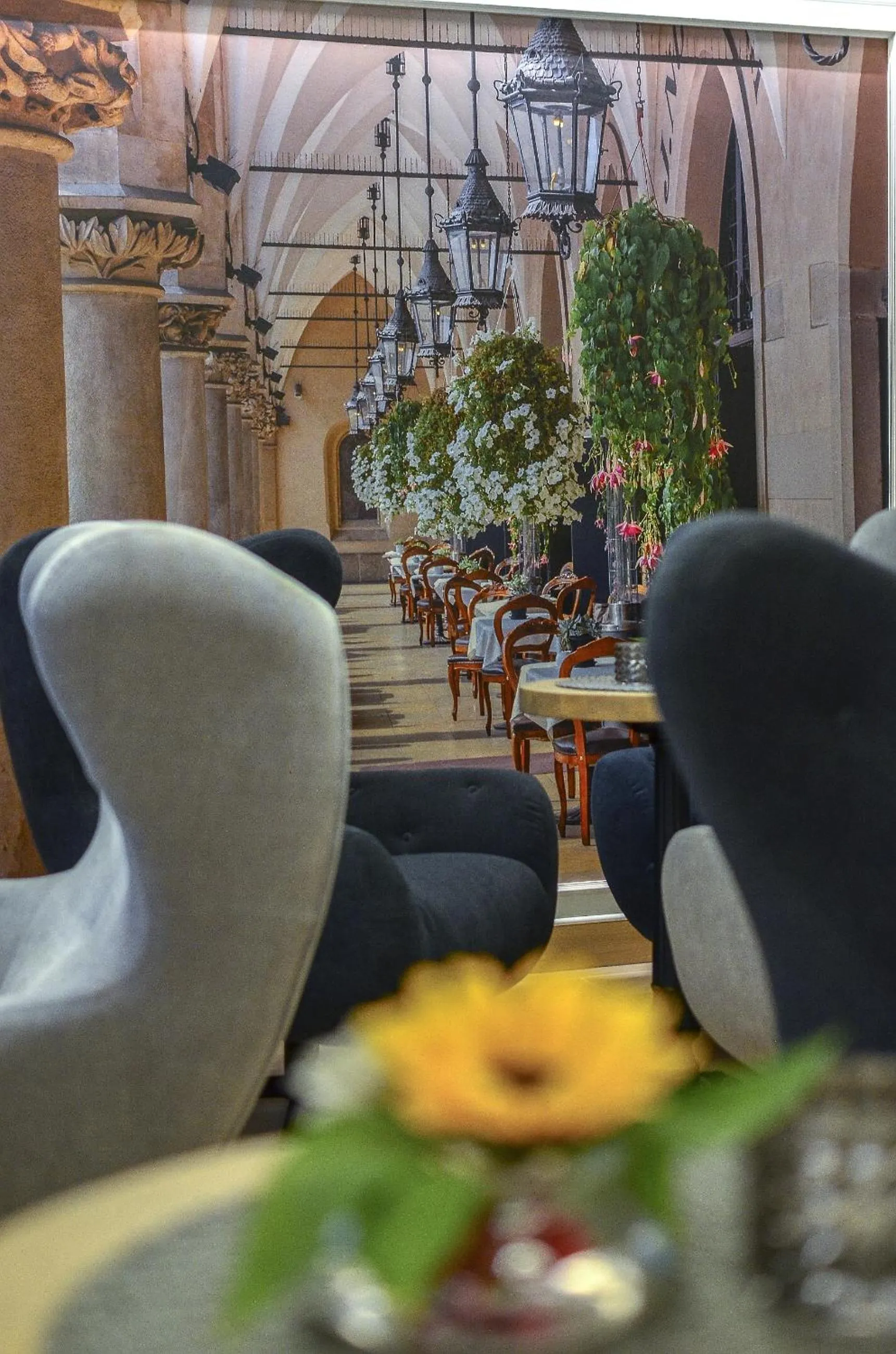 Lobby or reception in AGA Tenis Apartments by Radwańska