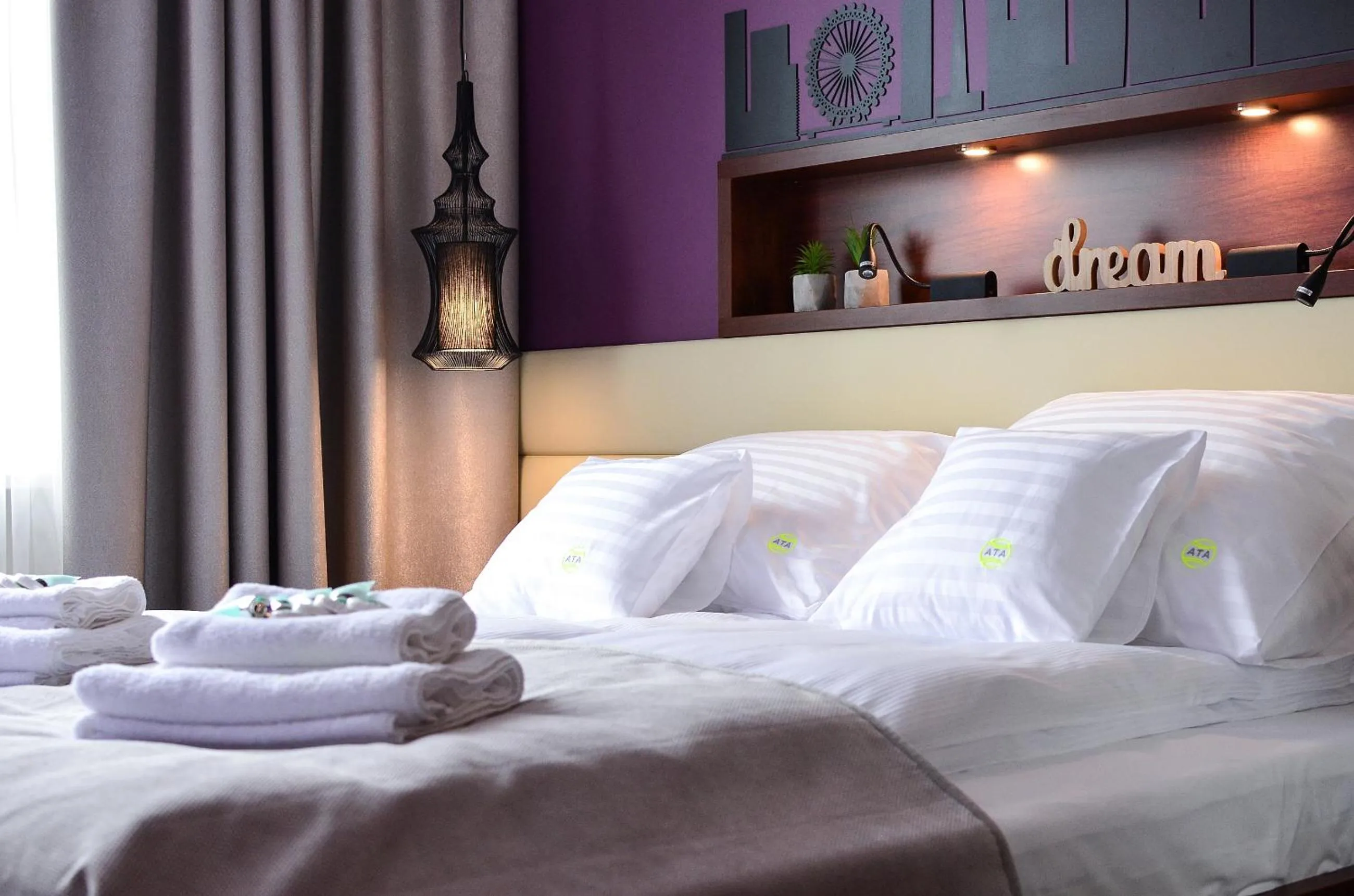 Bedroom, Bed in AGA Tenis Apartments by Radwańska