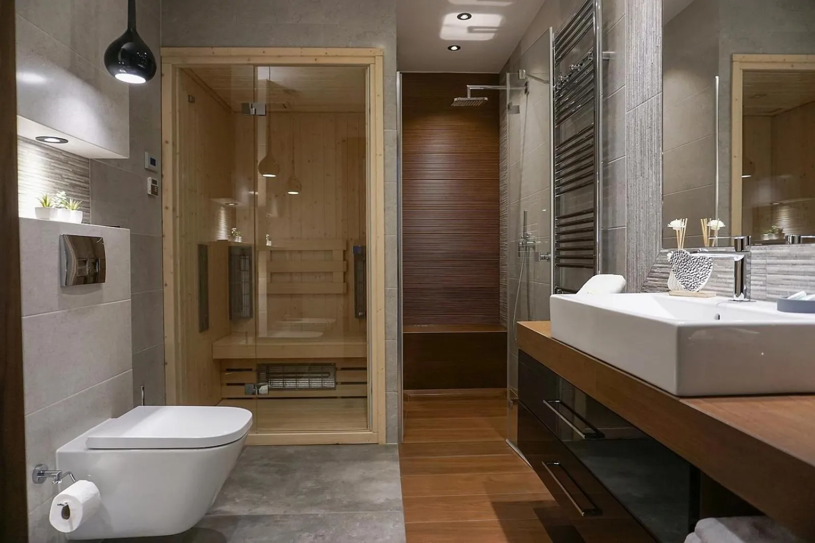 Bathroom in AGA Tenis Apartments by Radwańska