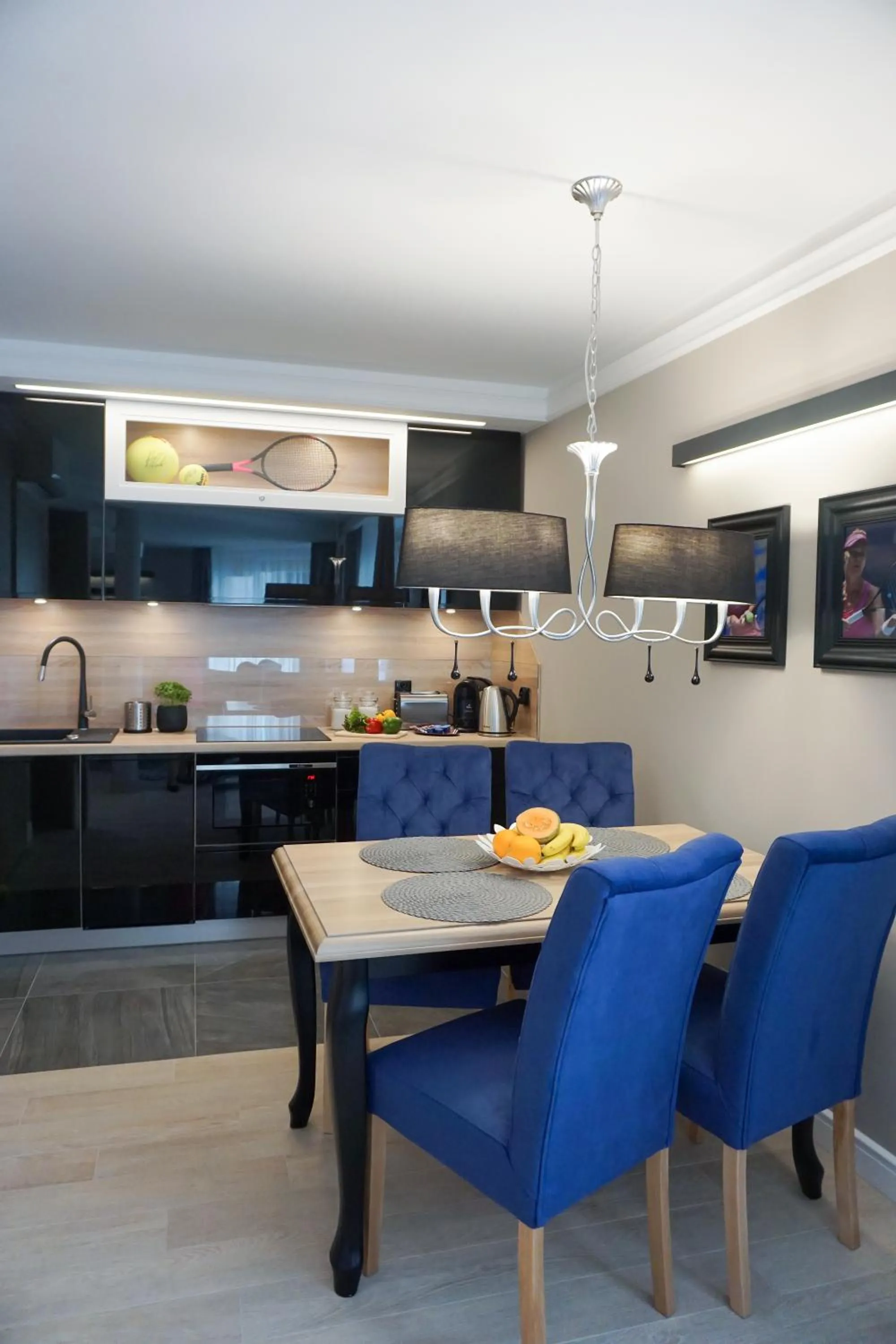 Kitchen or kitchenette in AGA Tenis Apartments by Radwańska