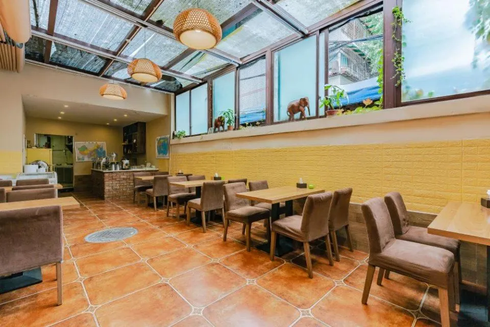 Breakfast in Holly's Hostel