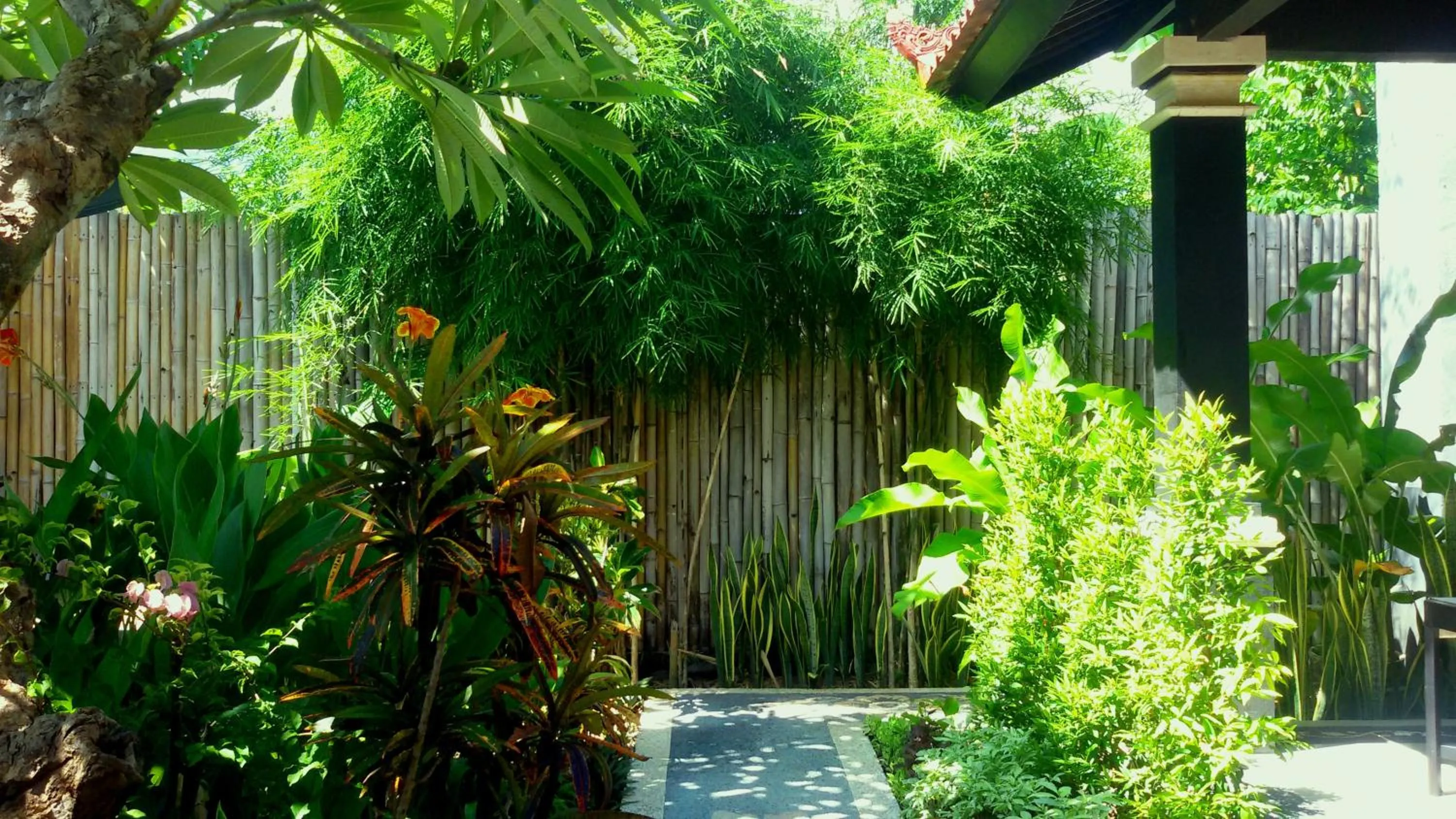 Garden in Mans Cottages & Spa