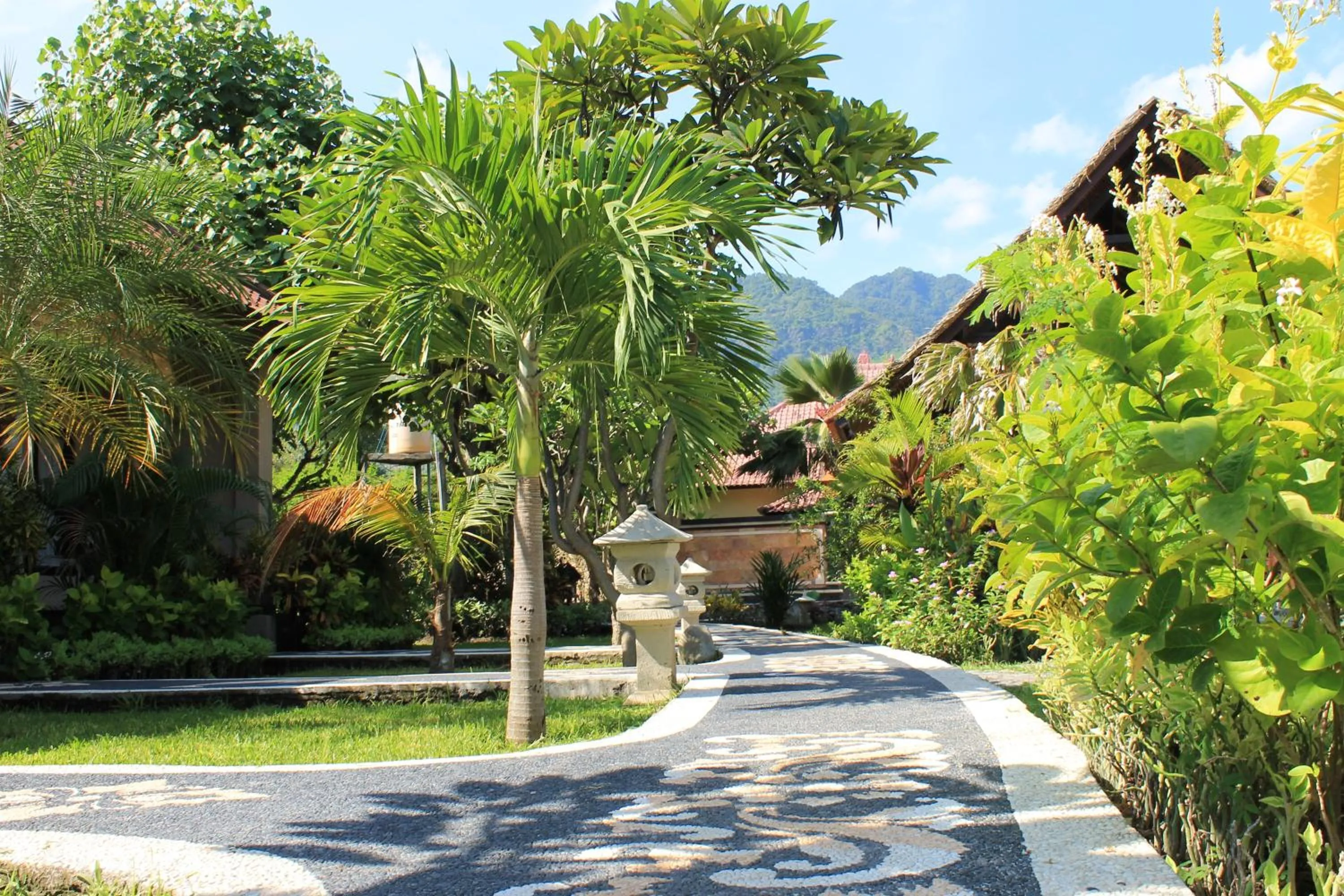 Garden in Mans Cottages & Spa