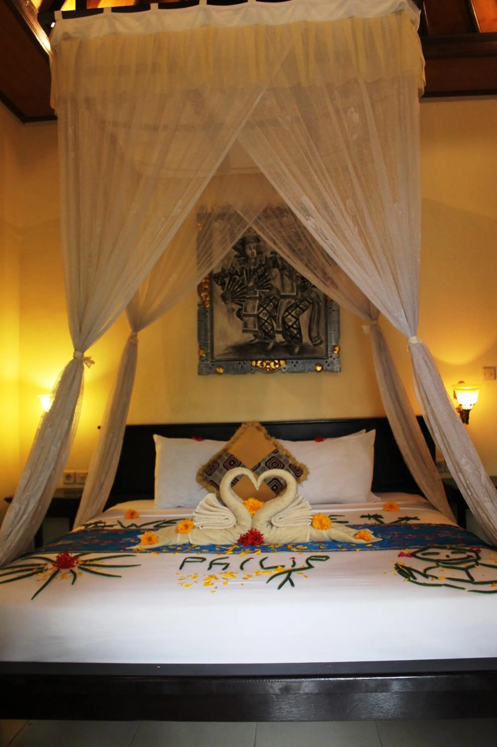 Bedroom, Bed in Mans Cottages & Spa