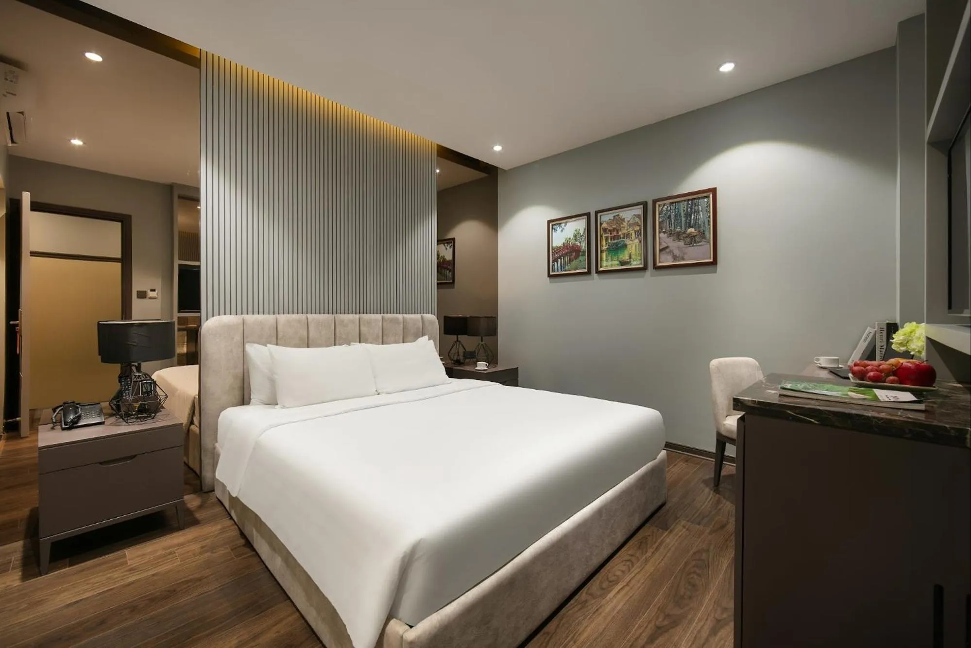 Bed in Ping Hotel