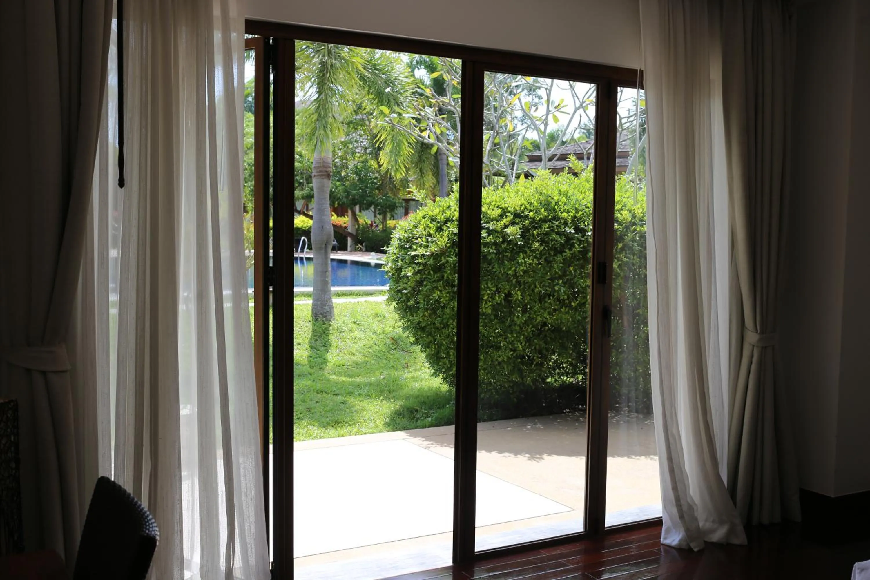 Garden view in Laguna Villas Boutique Hotel