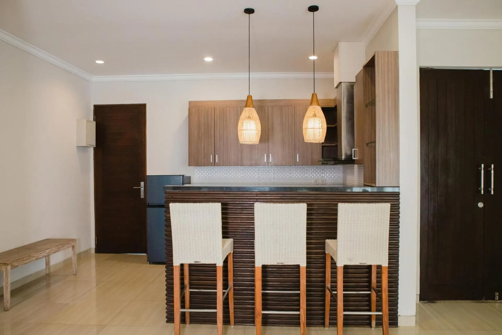 kitchen in White Lotus Villas Seminyak