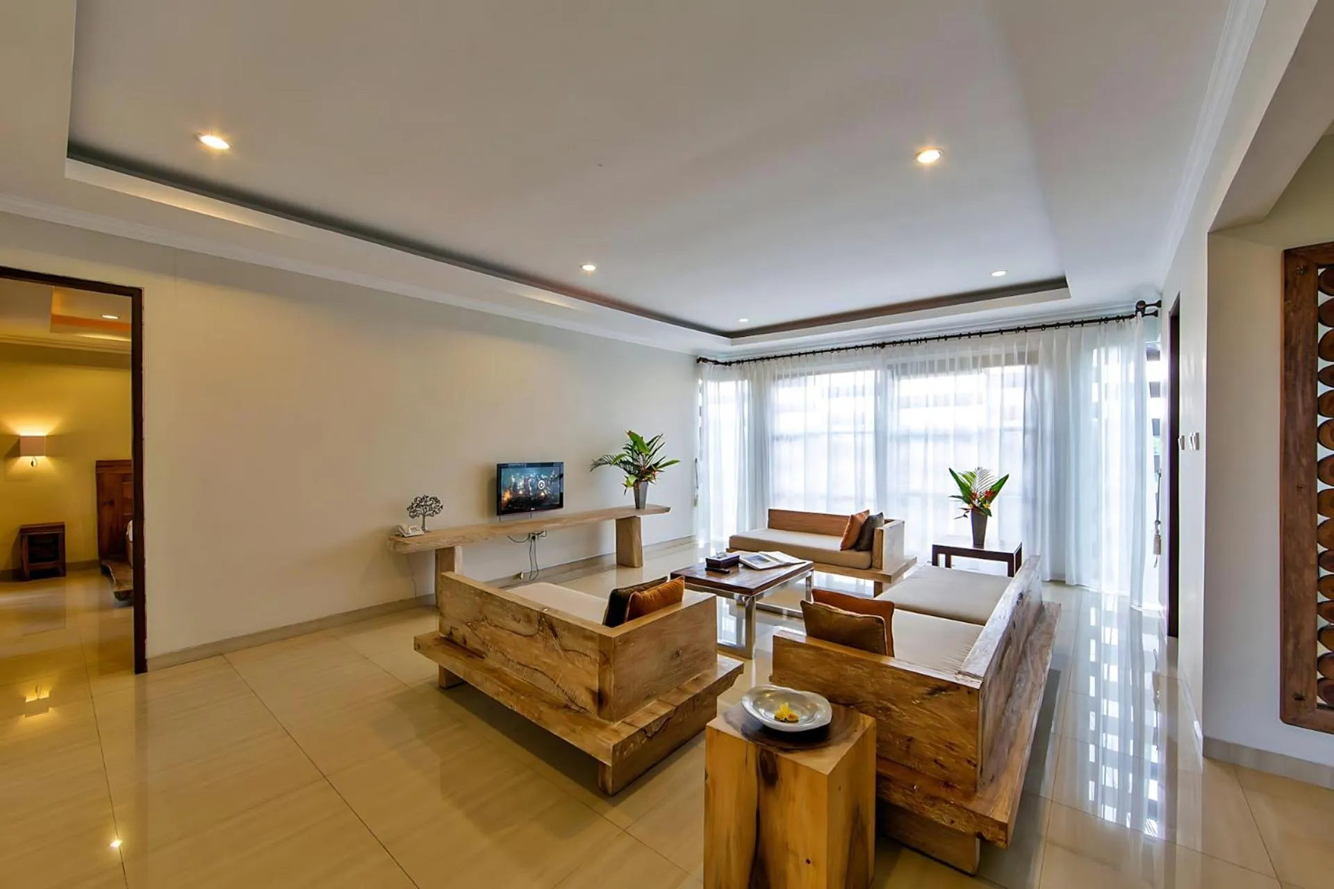 Living room in White Lotus Villas Seminyak