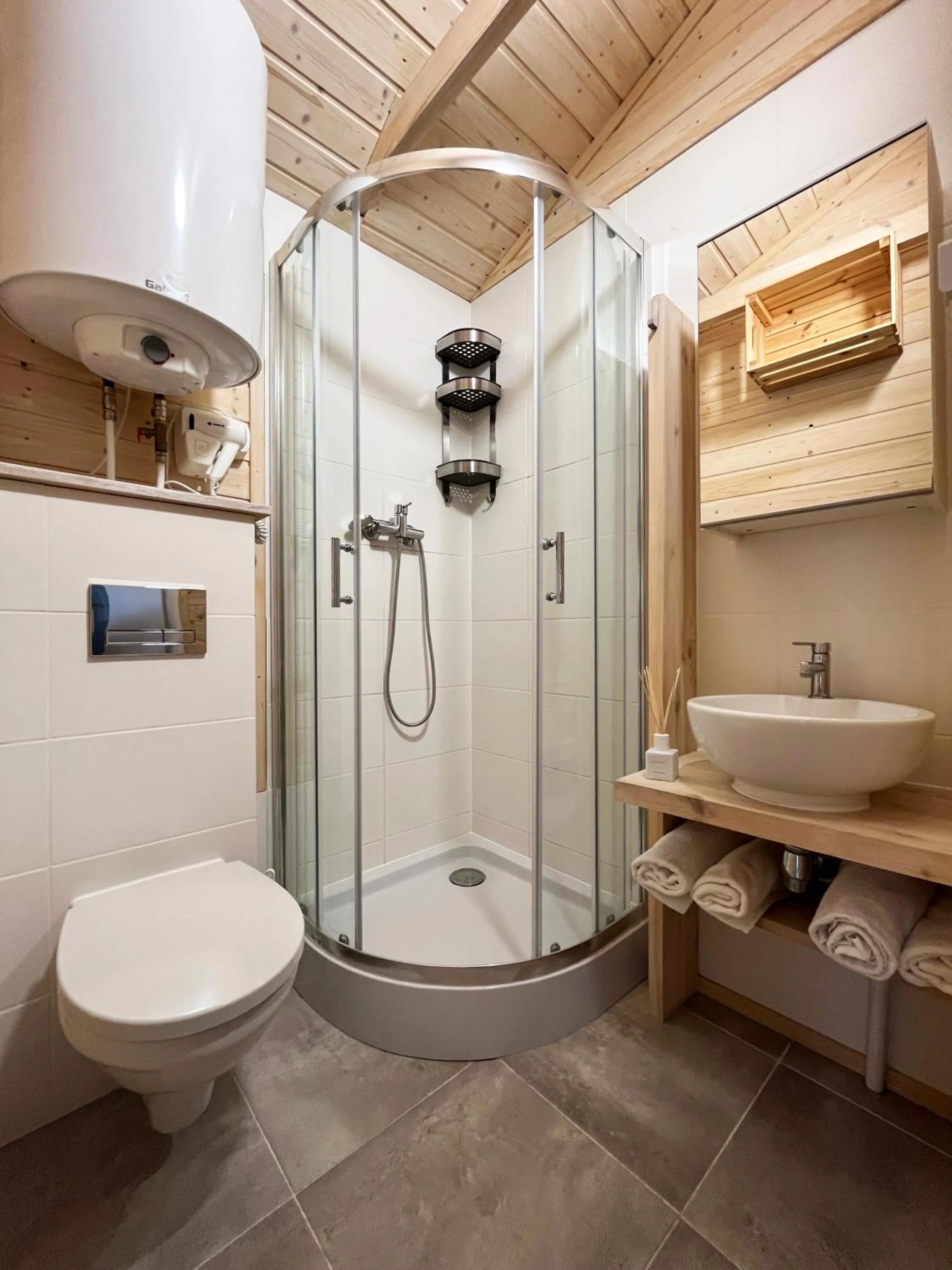 Shower in Domki Laba